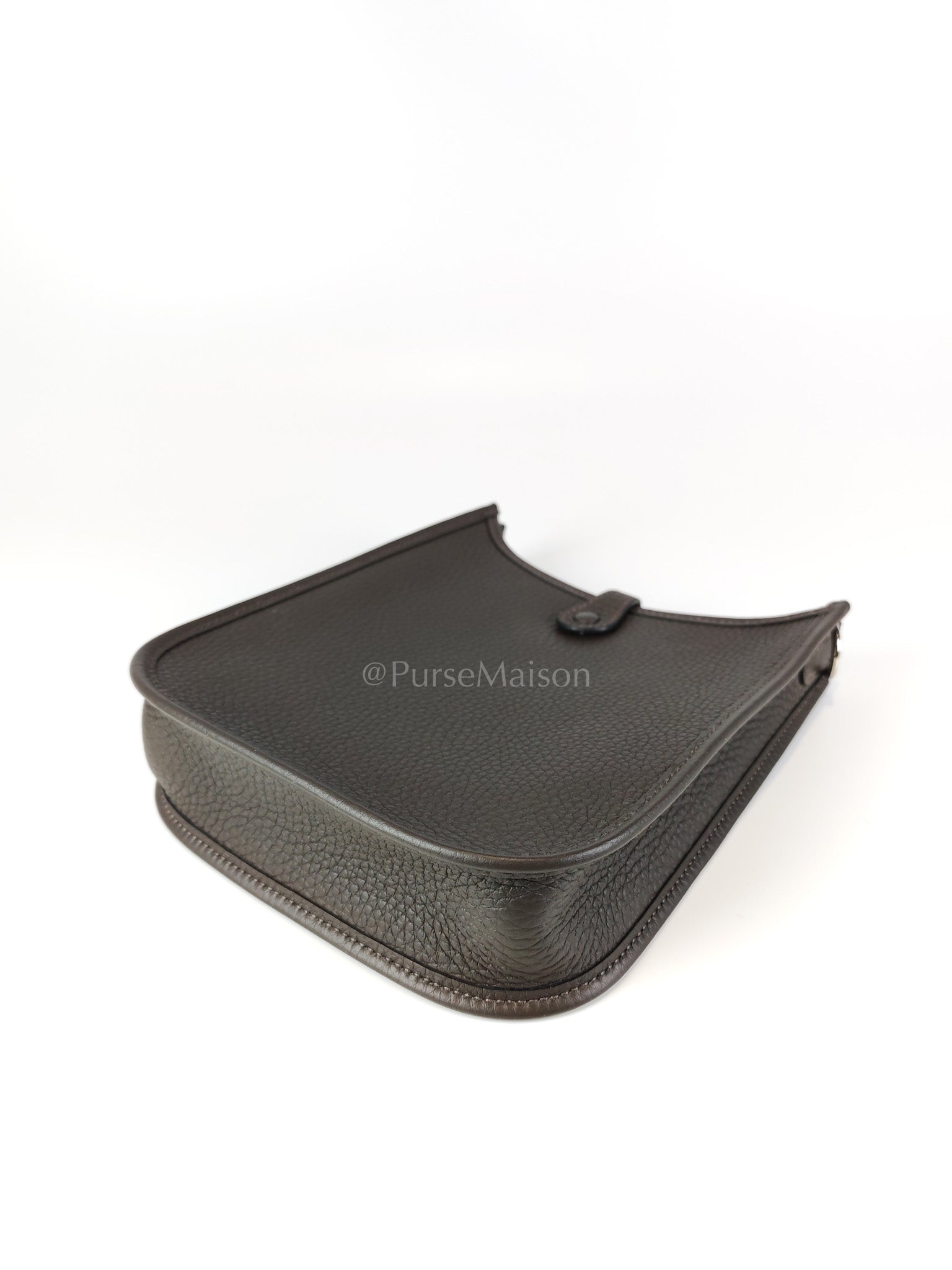 Evelyne TPM Ebene in Clemence Leather and Palladium Hardware Stamp K (2025) | Purse Maison Luxury Bags Shop