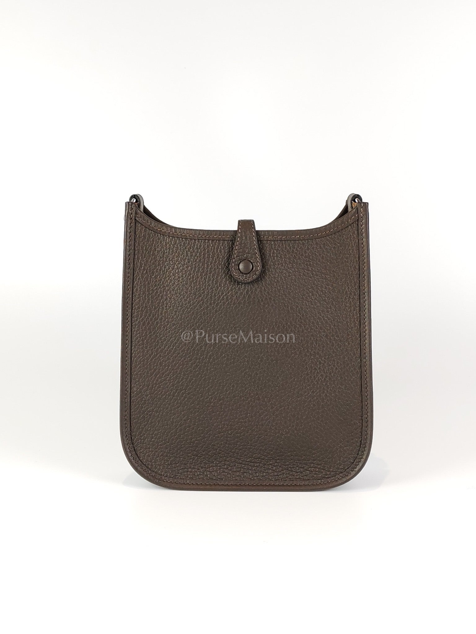 Evelyne TPM Ebene in Clemence Leather and Palladium Hardware Stamp K (2025) | Purse Maison Luxury Bags Shop