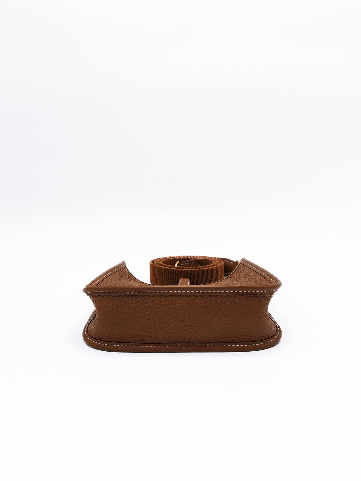 Evelyne TPM Gold Clemence Leather and Gold Hardware Stamp W(2024) | Purse Maison Luxury Bags Shop