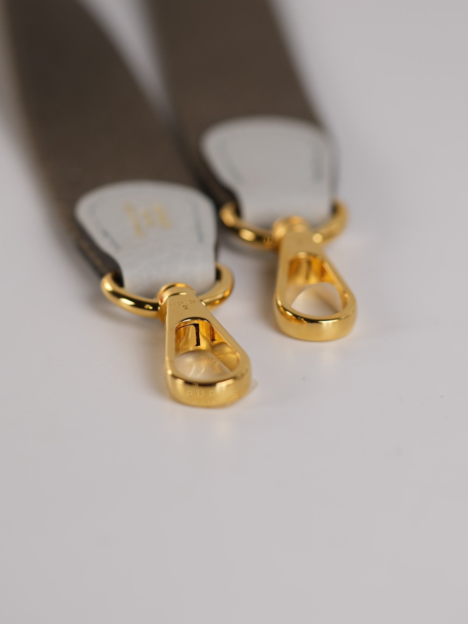 Evelyne TPM in Bleu Pale Taurillon Clemence Leather in Gold Hardware Stamp W (2024) | Purse Maison Luxury Bags Shop