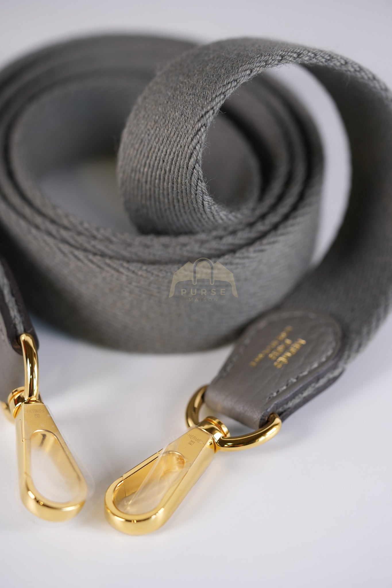 Evelyne TPM in Gris Meyer Clemence Bull Calfskin Gold Hardware Stamp K(2025) | Purse Maison Luxury Bags Shop