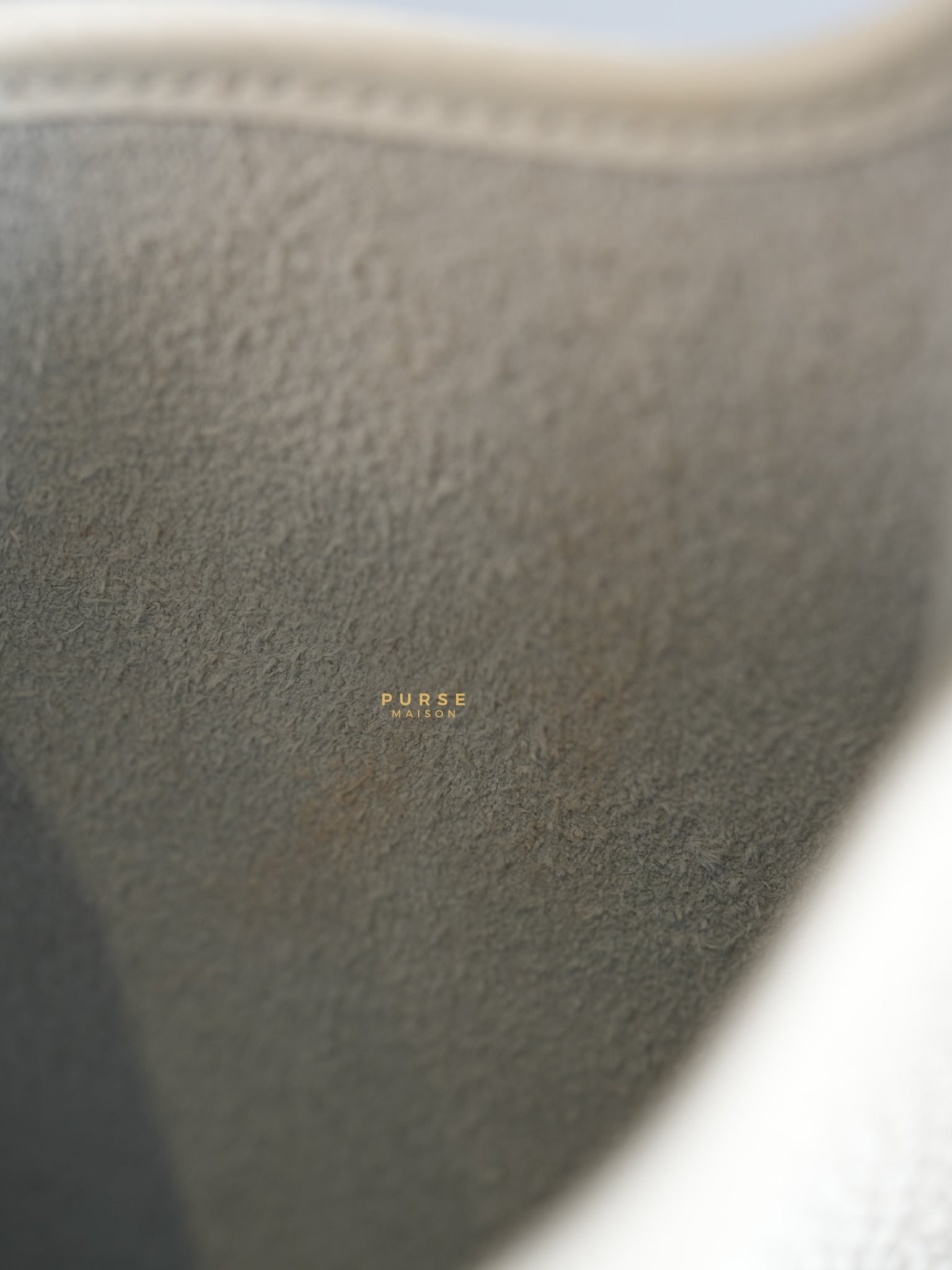 Evelyne TPM White Taurillon Clemence Leather and Palladium Hardware Stamp B | Purse Maison Luxury Bags Shop