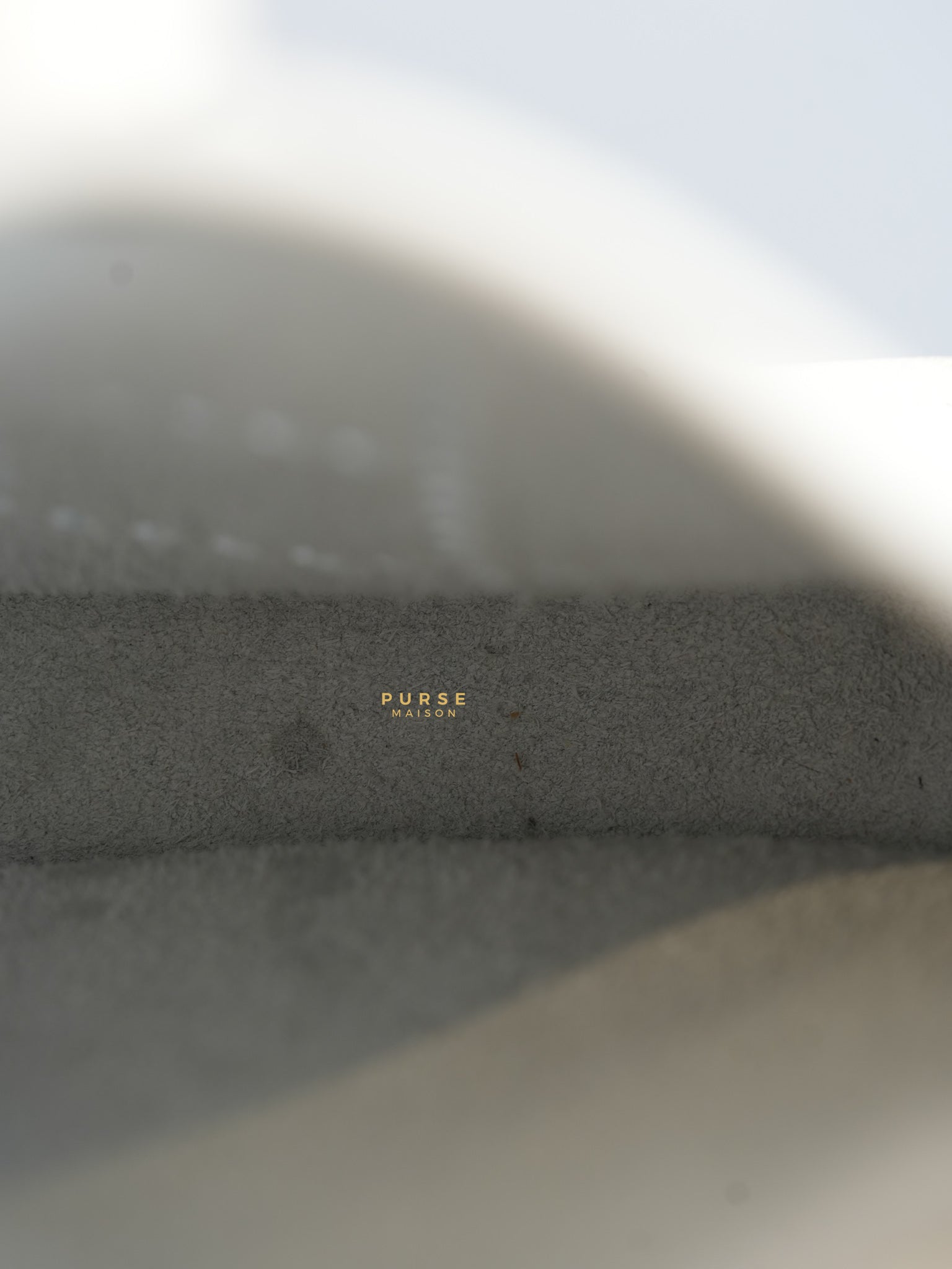 Evelyne TPM White Taurillon Clemence Leather and Palladium Hardware Stamp B | Purse Maison Luxury Bags Shop