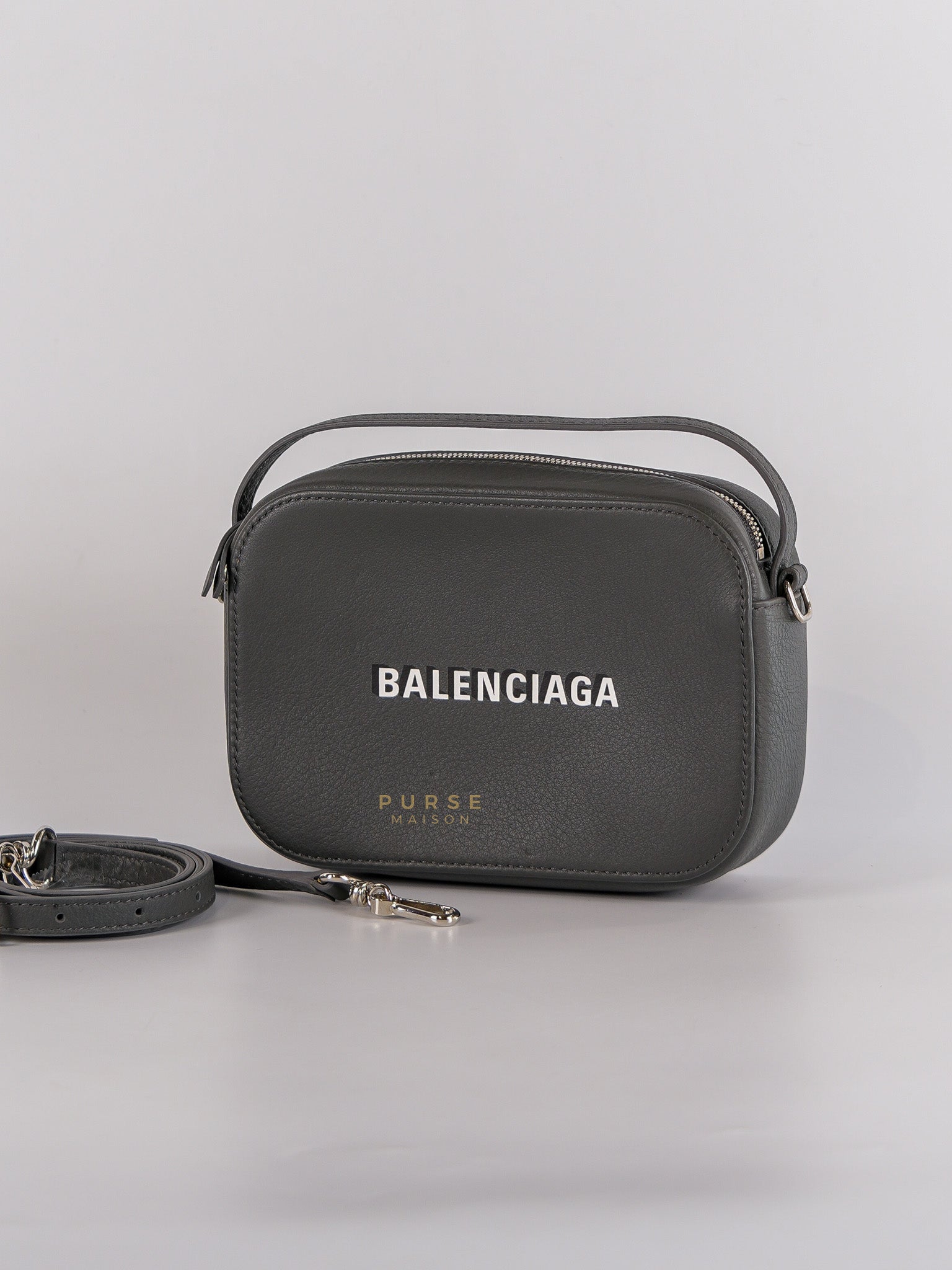 Everyday Camera Bag Extra Small in Gray | Purse Maison Luxury Bags Shop