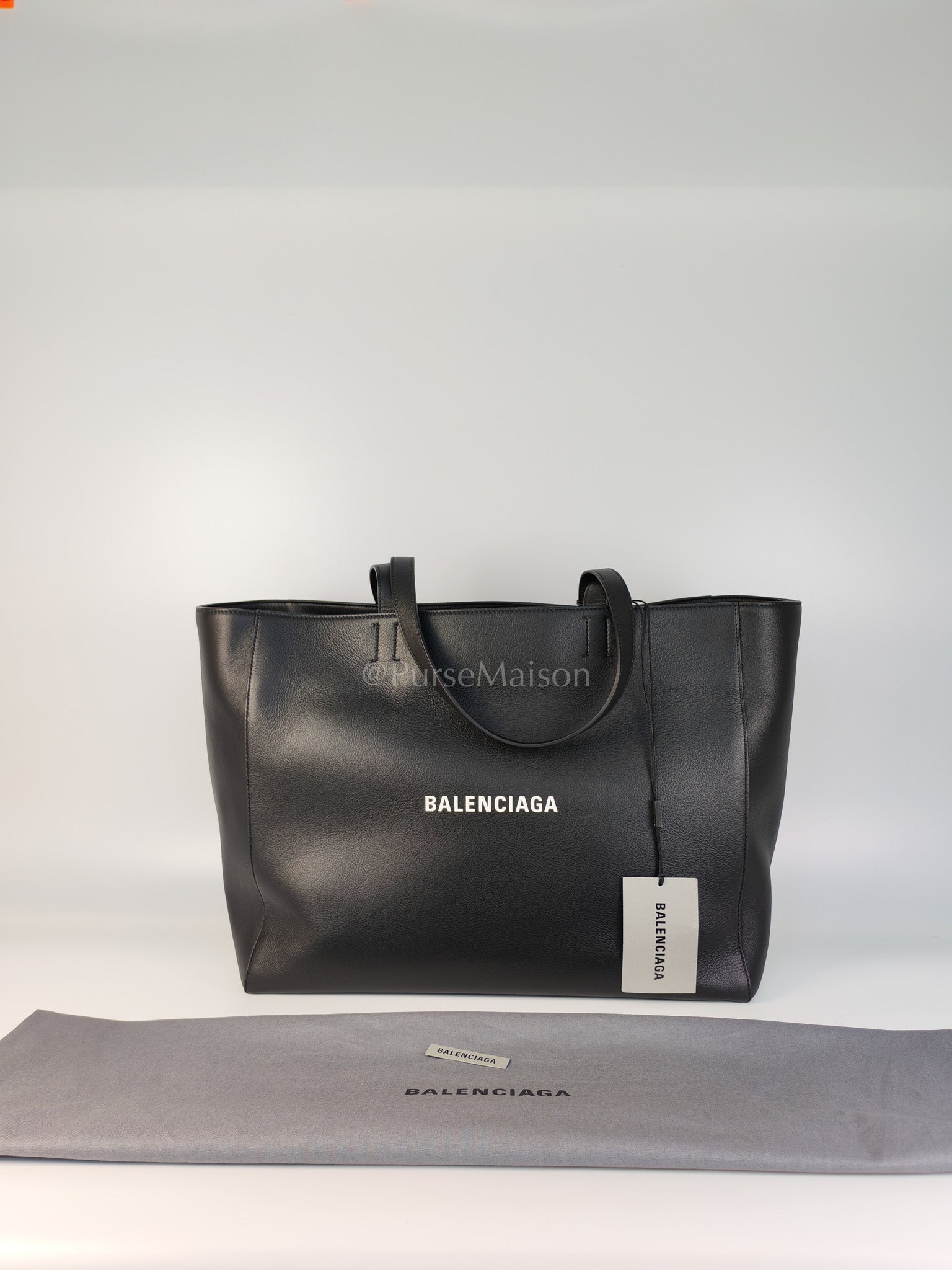 Everyday East West Tote Bag Black | Purse Maison Luxury Bags Shop