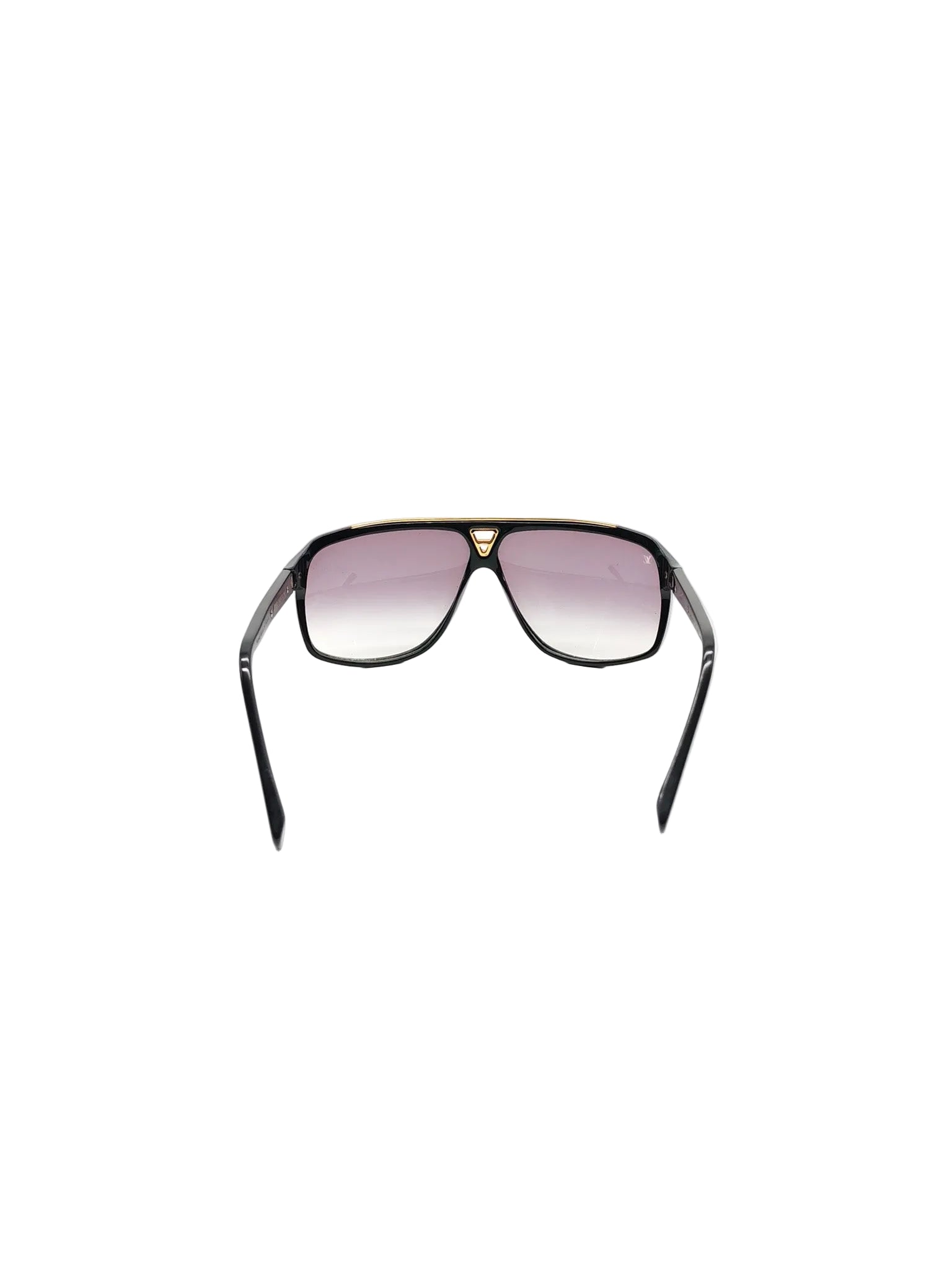 Evidence Millionaire Sunglasses in Sleek Black Acetate Frame & Gold Hardware | Purse Maison Luxury Bags Shop