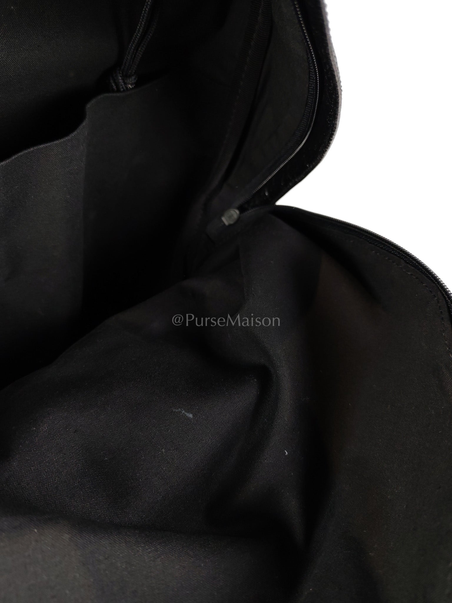 Explorer Blackpack in Black Crinkled Leather | Purse Maison Luxury Bags Shop