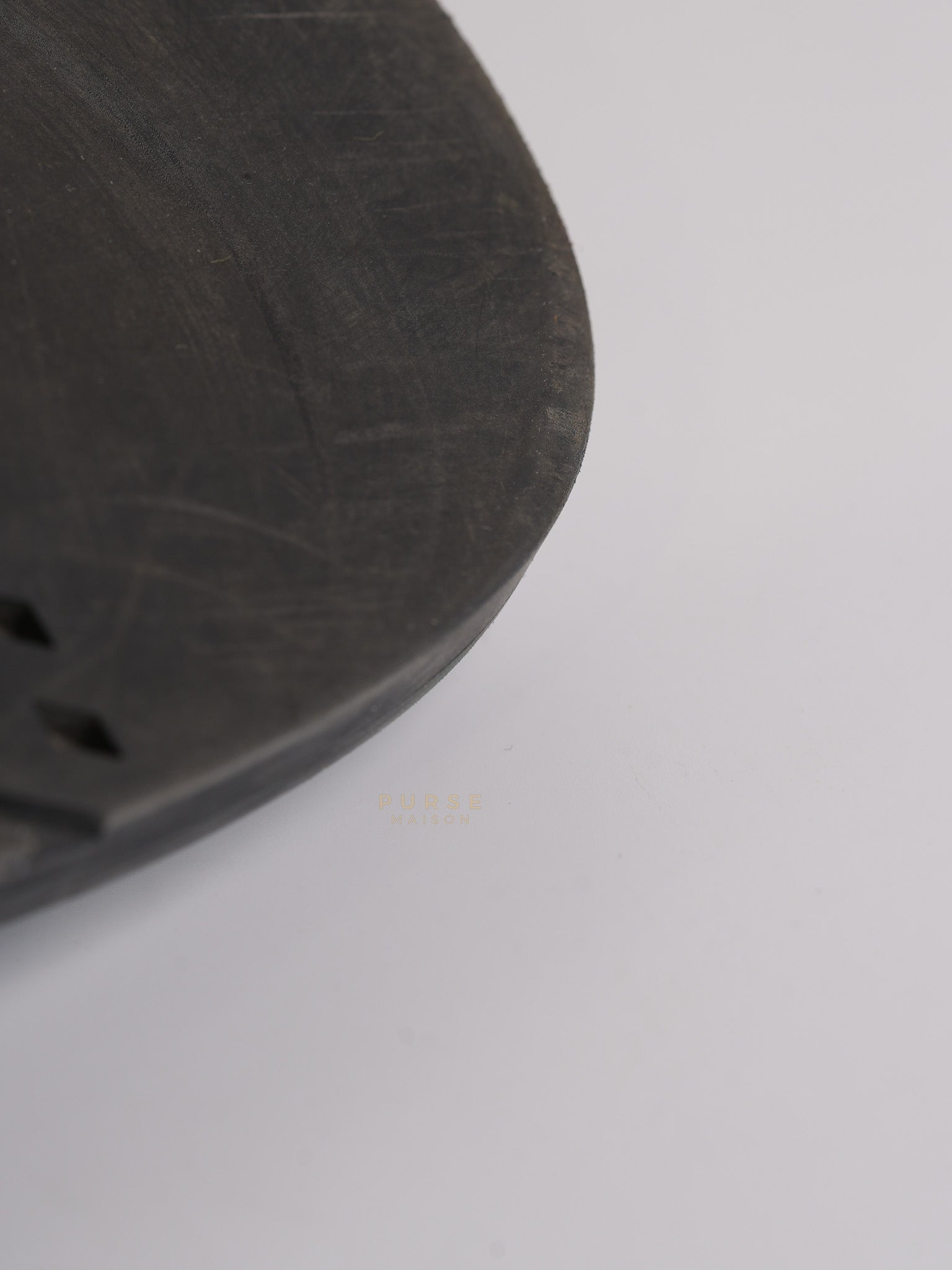 Extra Noir Nappa Leather Sandals Size 40 EU (25.5cm) | Purse Maison Luxury Bags Shop