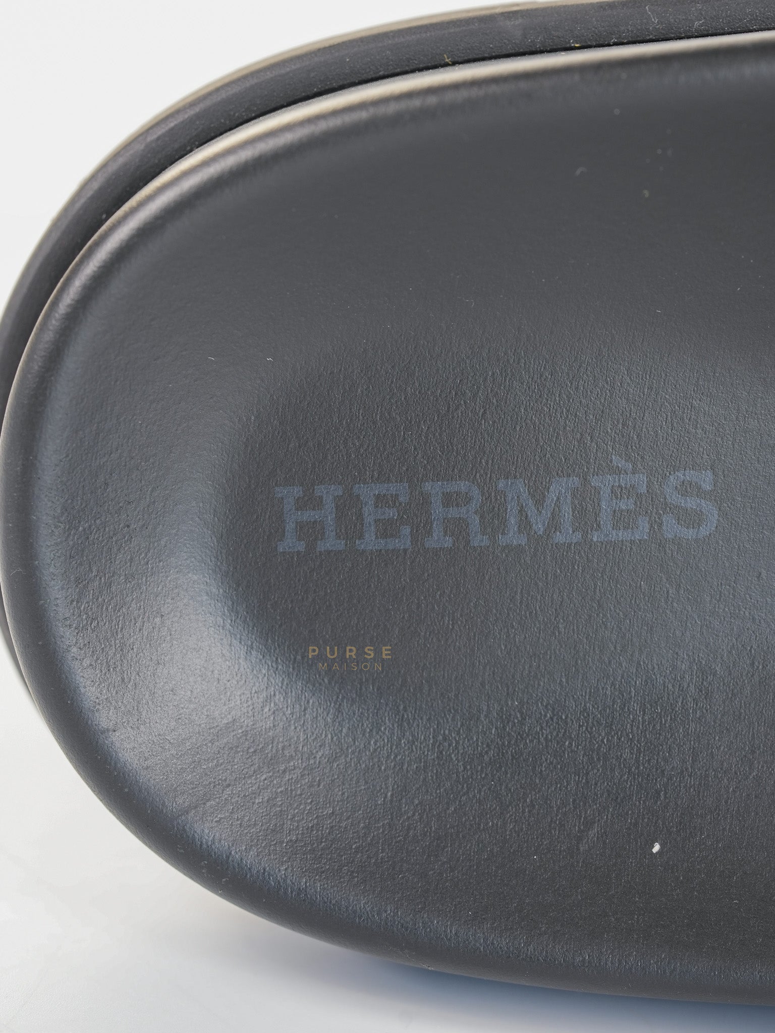 Extra Noir Nappa Leather Sandals Size 40 EU (25.5cm) | Purse Maison Luxury Bags Shop