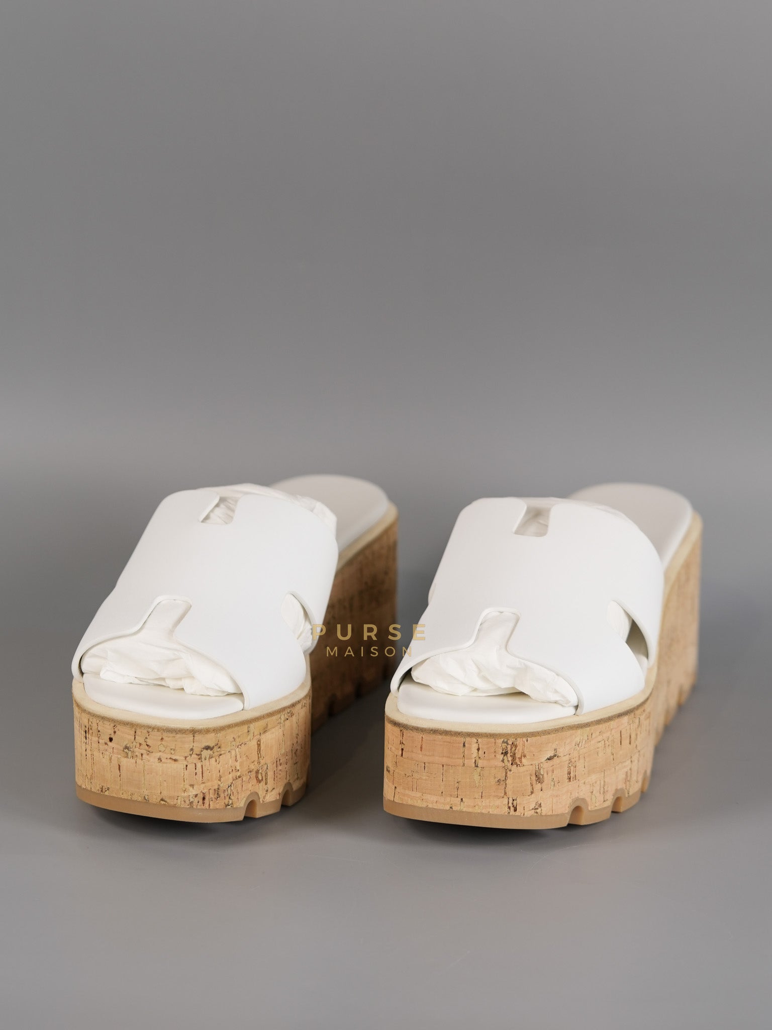 Eze 30 Sandals in White Sandals Size 40 EU (25cm) | Purse Maison Luxury Bags Shop