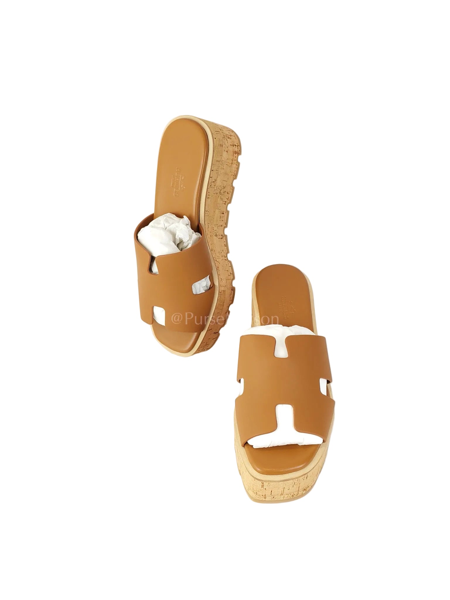 Eze Sandals Gold in Swift Leather Size 37 (24 cm) | Purse Maison Luxury Bags Shop