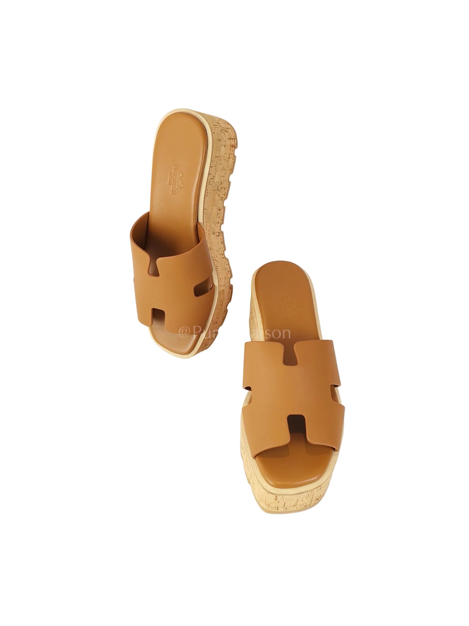 Eze Sandals Gold in Swift Leather Size 37 (24 cm) | Purse Maison Luxury Bags Shop