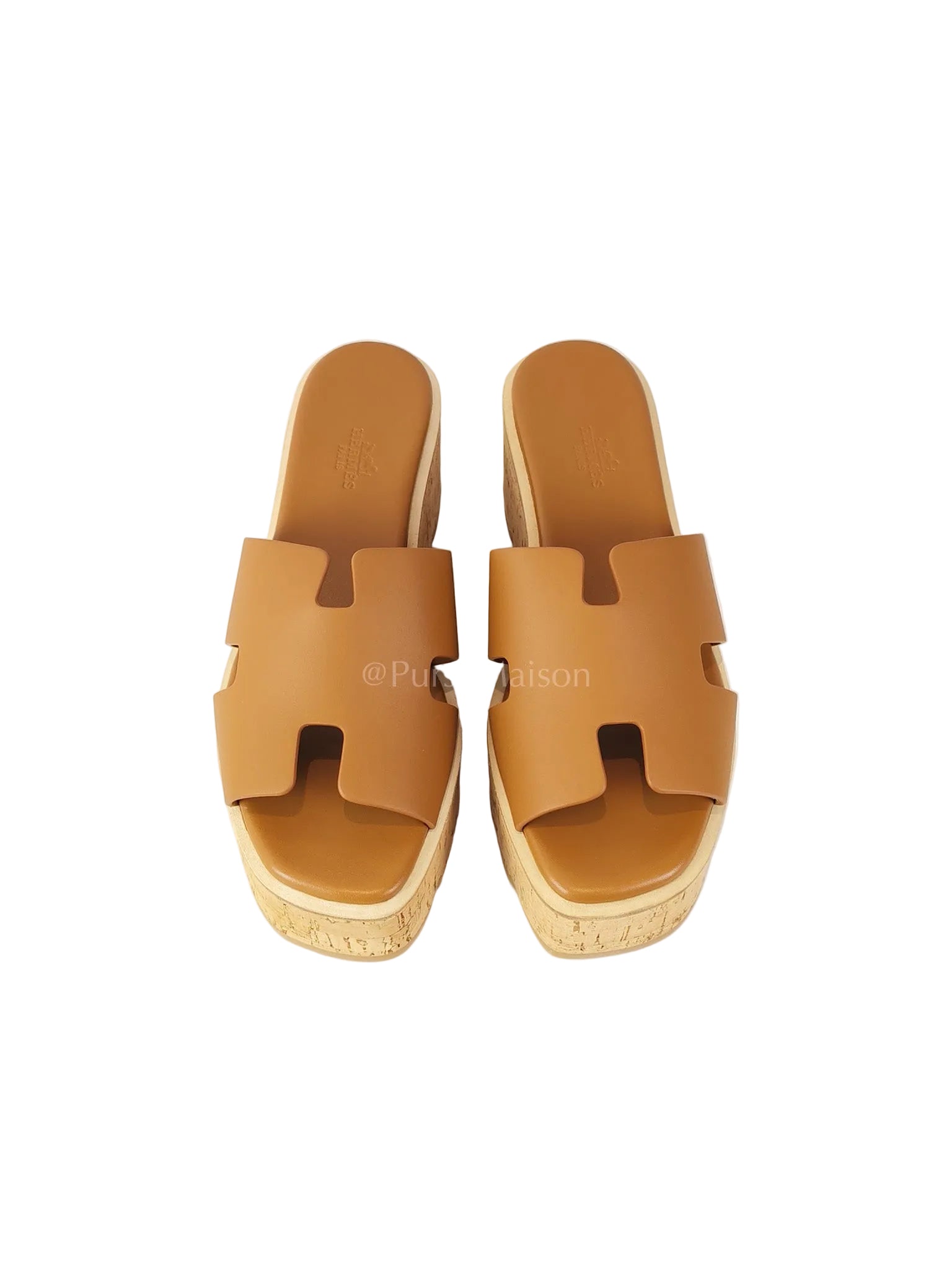 Eze Sandals Gold in Swift Leather Size 37 (24 cm) | Purse Maison Luxury Bags Shop