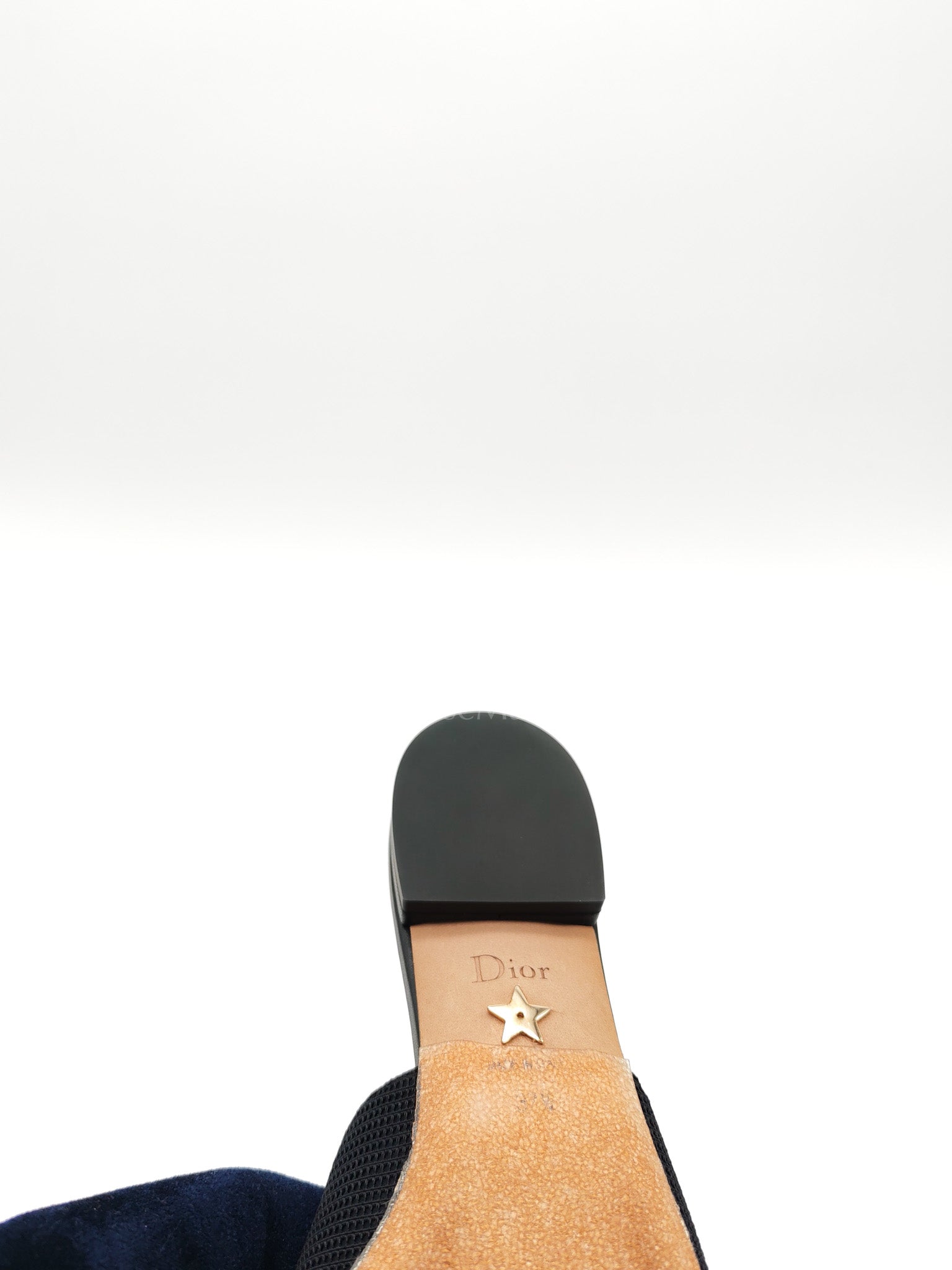 Fabric & Ribbon J'Adior Slingback Ballet Flats Size 37.5 EU (25 cm) | Purse Maison Luxury Bags Shop