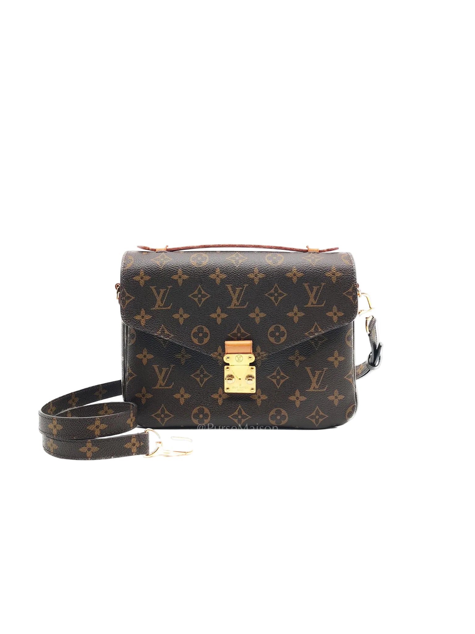 Pochette Metis in Monogram Canvas and Gold Hardware (Datecode: SR0138)
