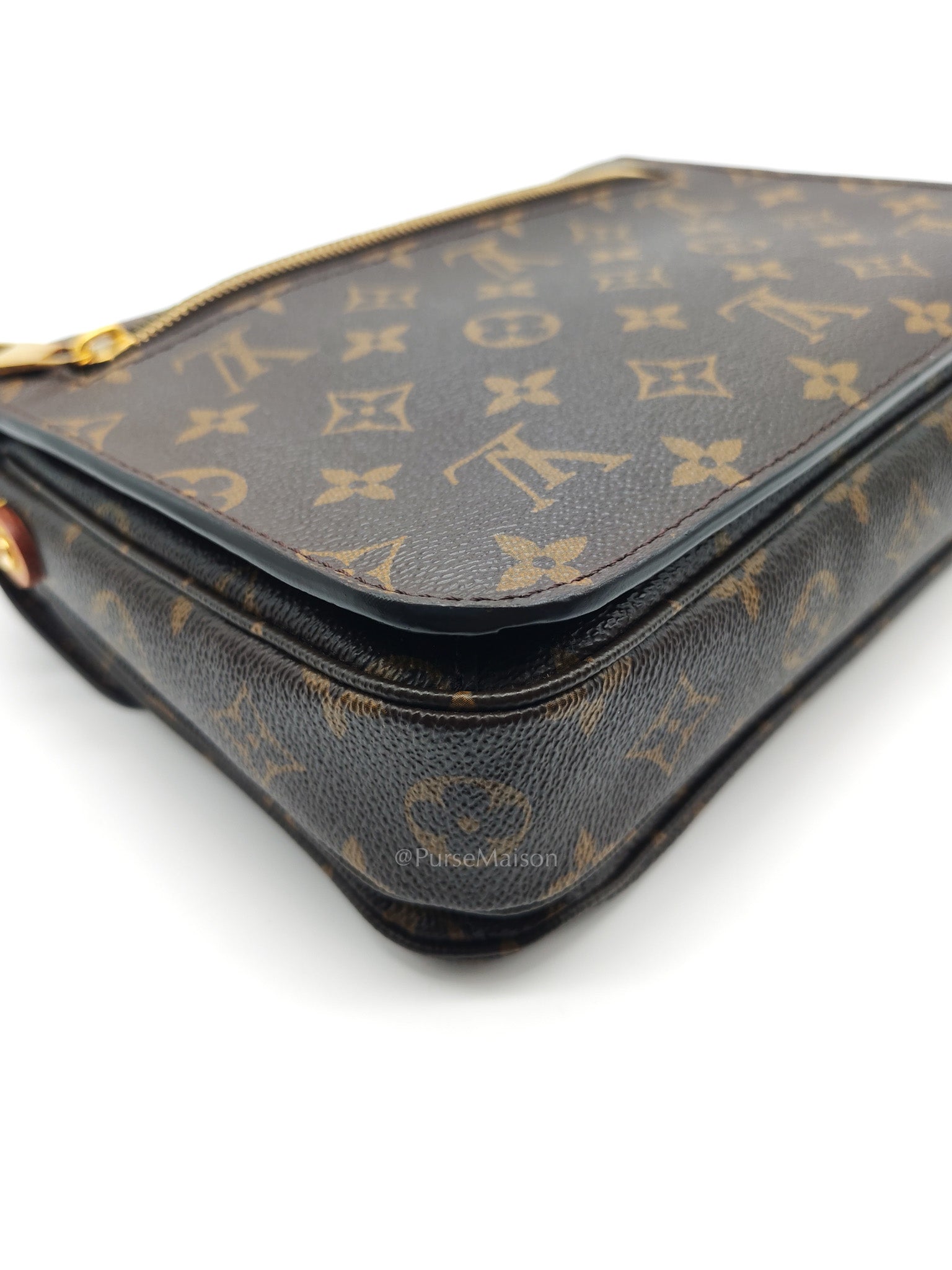 Pochette Metis in Monogram Canvas and Gold Hardware (Datecode: SR0138)