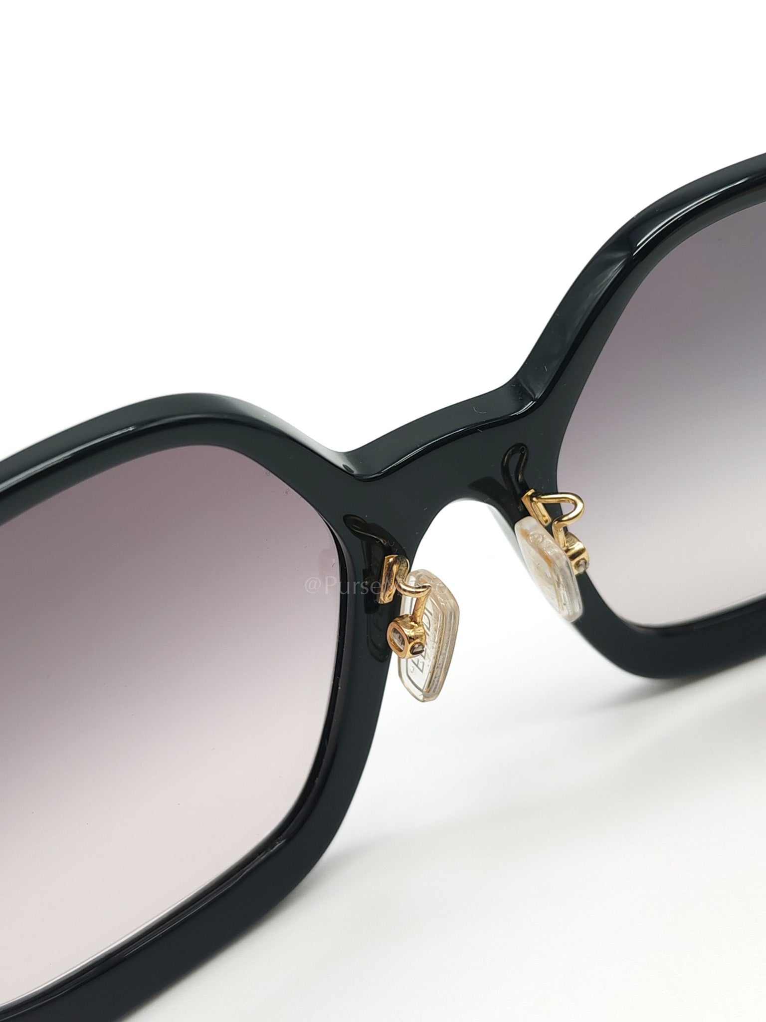 O'Lock FE40048F Sunglasses in Shiny Black/Gold Acetate
