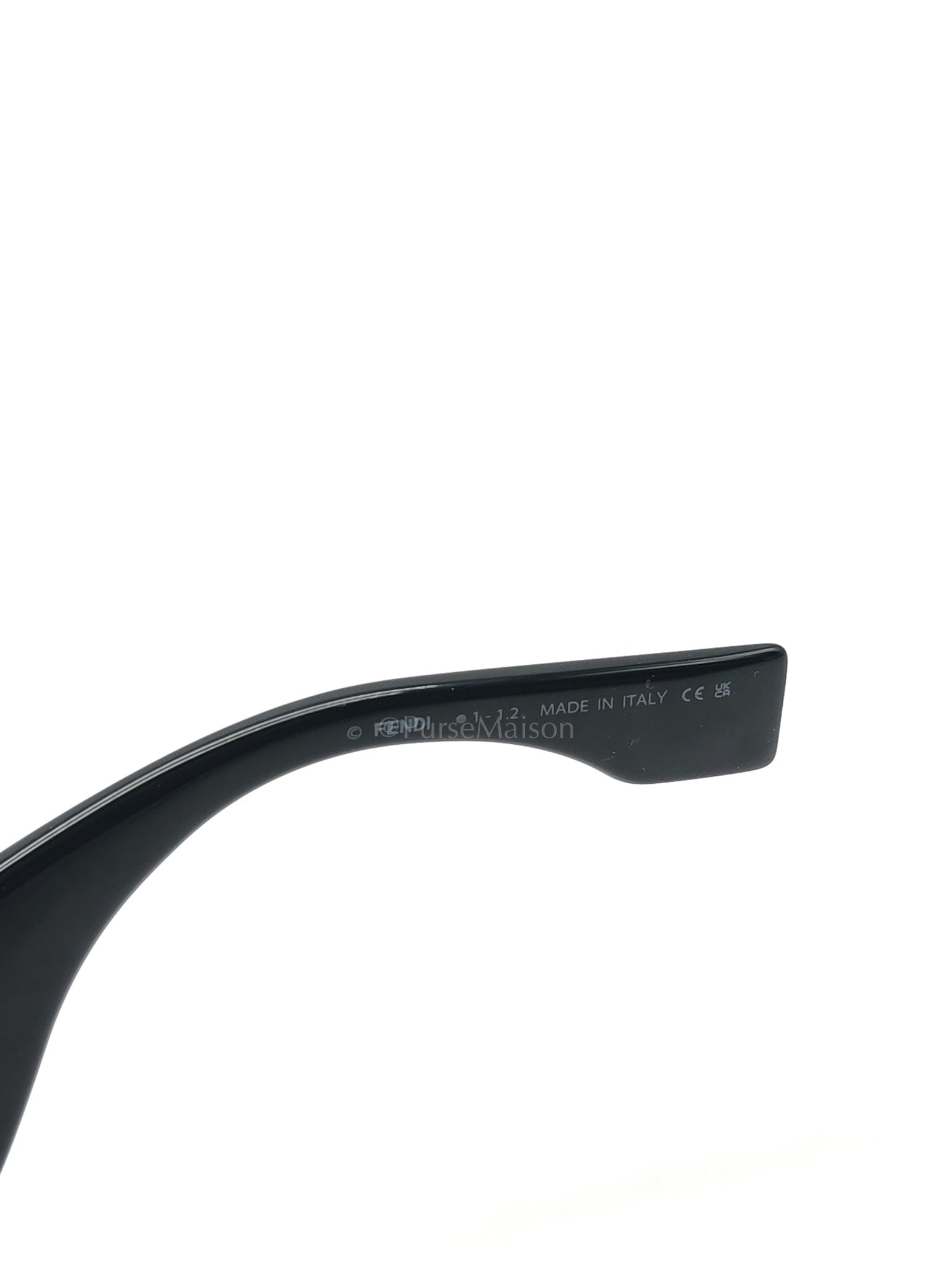 O'Lock FE40048F Sunglasses in Shiny Black/Gold Acetate
