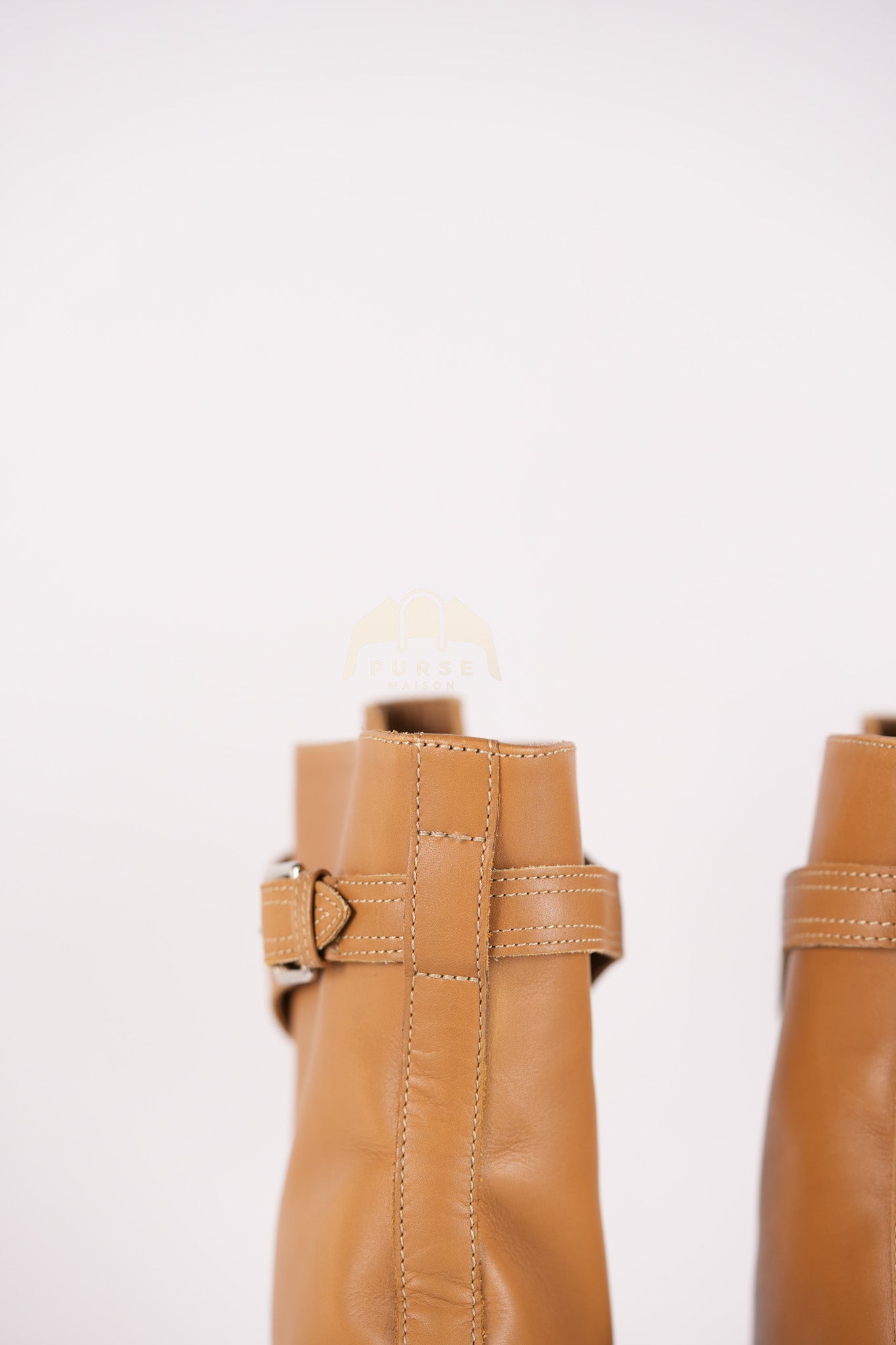 Feeling Veau Bottine Boots in Tabac Camel Size 38 (24cm) | Purse Maison Luxury Bags Shop