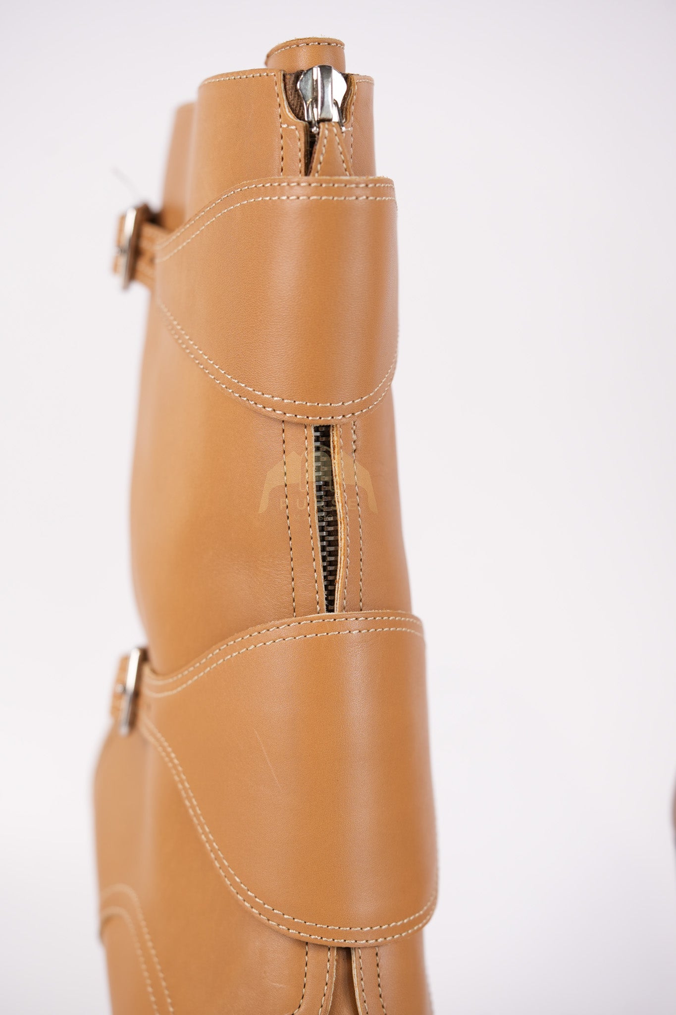 Feeling Veau Bottine Boots in Tabac Camel Size 38 (24cm) | Purse Maison Luxury Bags Shop