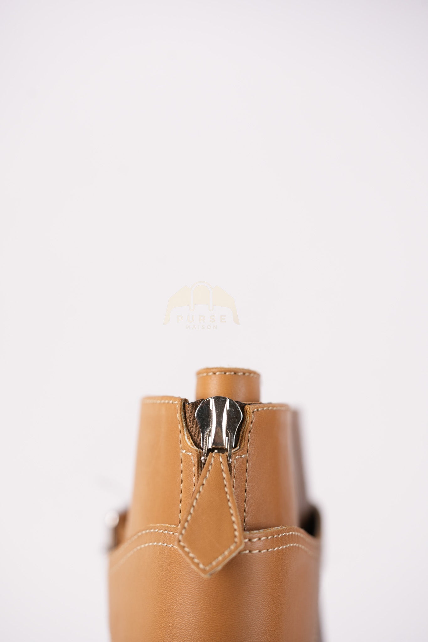 Feeling Veau Bottine Boots in Tabac Camel Size 38 (24cm) | Purse Maison Luxury Bags Shop