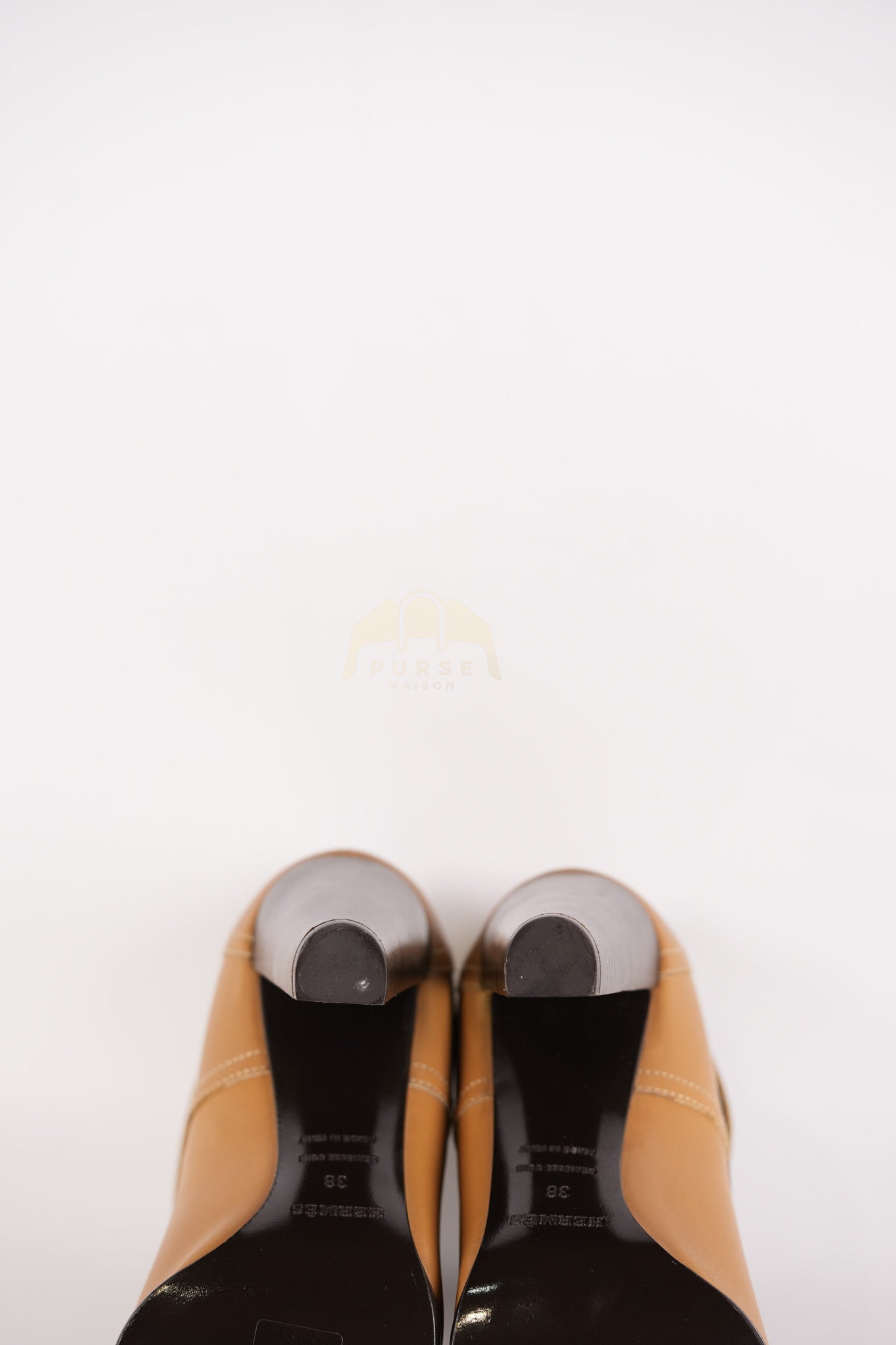 Feeling Veau Bottine Boots in Tabac Camel Size 38 (24cm) | Purse Maison Luxury Bags Shop