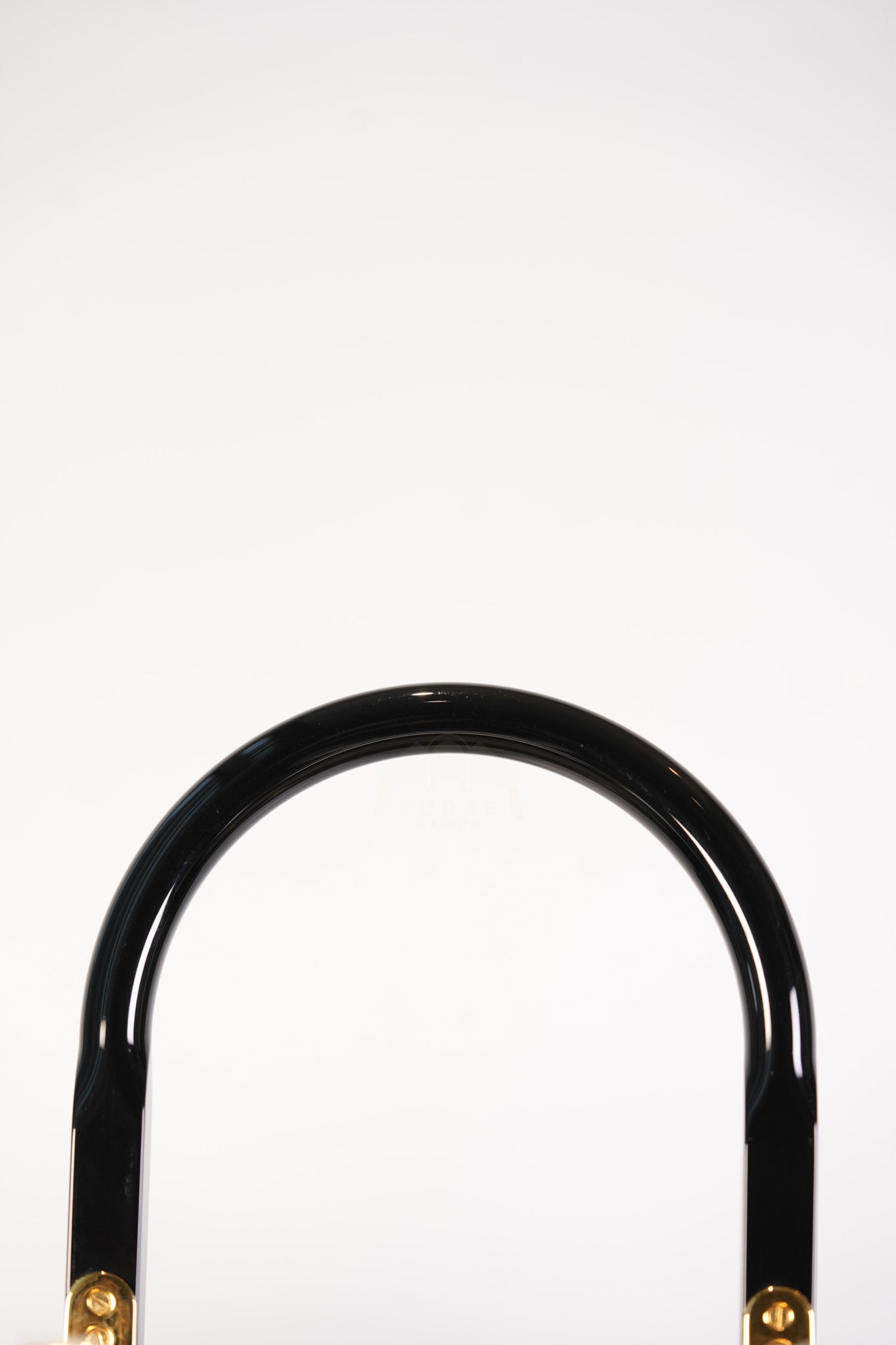 Fendace Sunshine Shopper Tote Bag in Black Calfskin Leather & Gold Hardware | Purse Maison Luxury Bags Shop