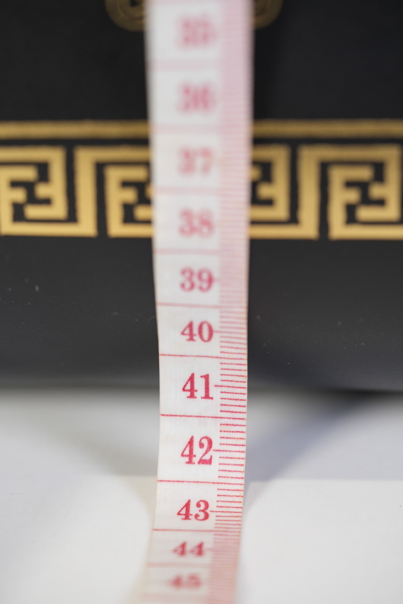 Fendace Sunshine Shopper Tote Bag in Black Calfskin Leather & Gold Hardware | Purse Maison Luxury Bags Shop