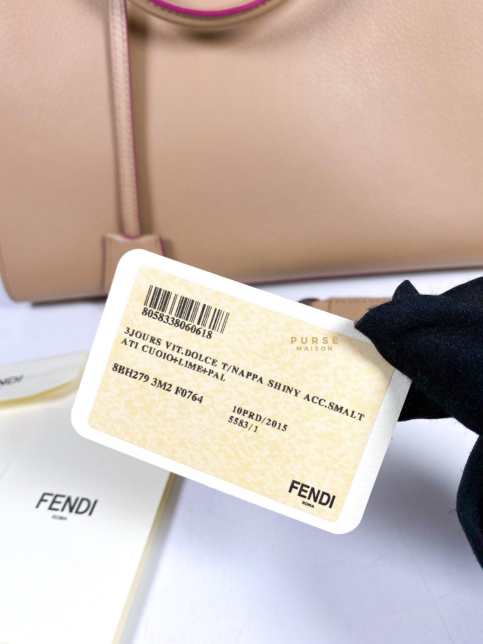 Fendi 2 Jours Beige Tote Bag