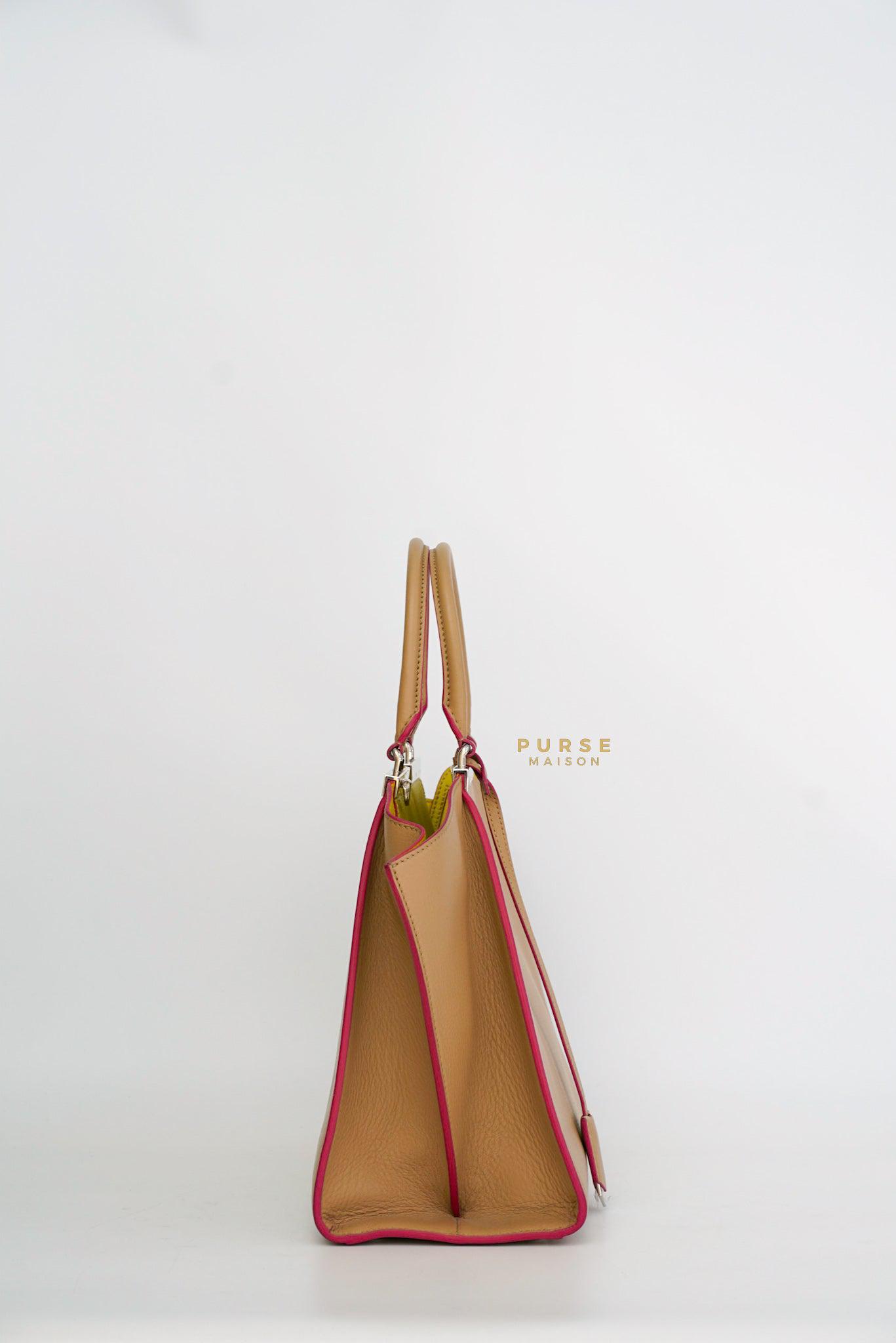 Fendi 2 Jours Beige Tote Bag