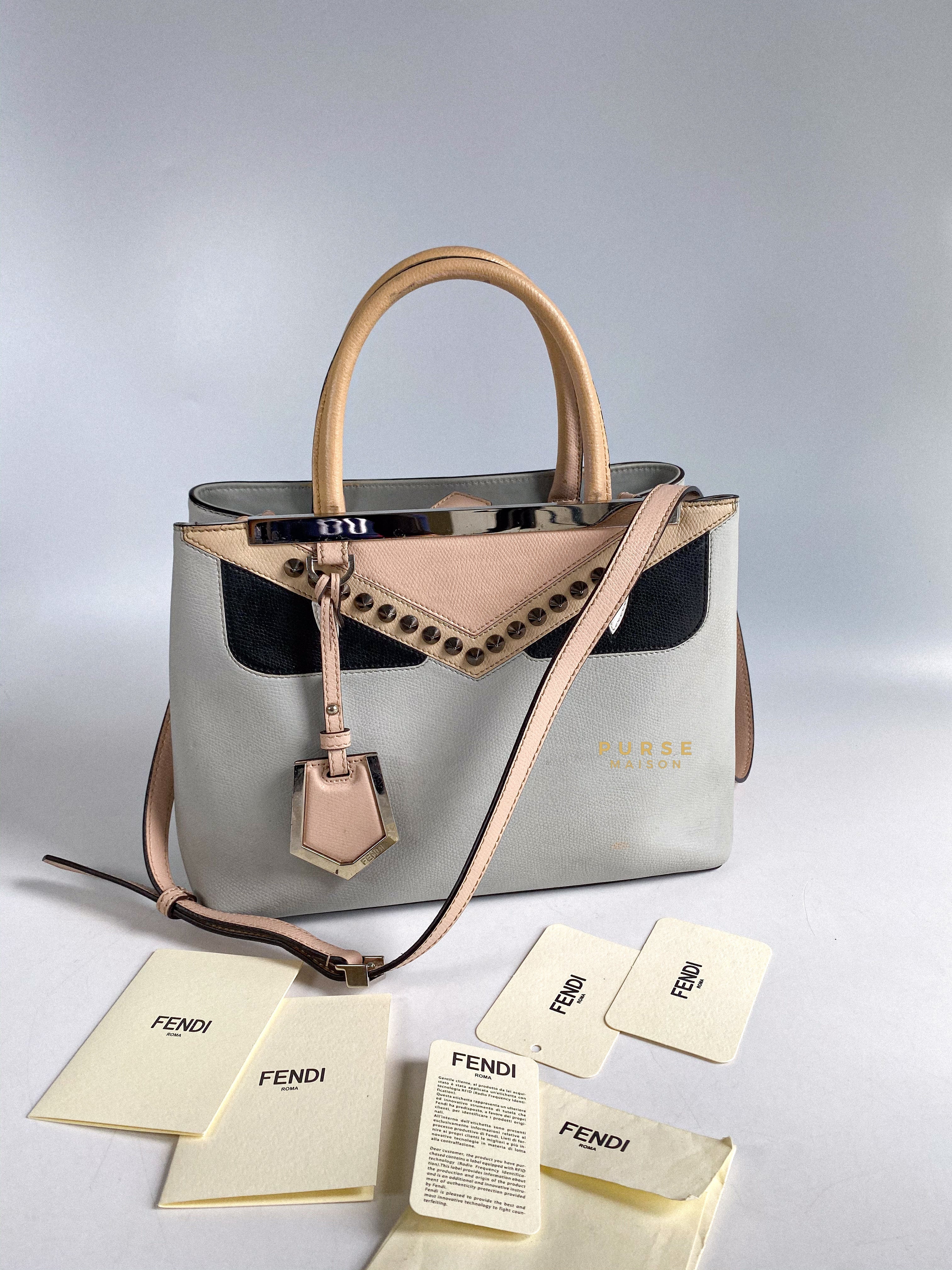Fendi 2 Jours Monster Calfskin Petite Bag