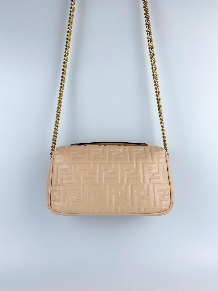 Shop FENDI BAGUETTE Baguette chain midi (8BR793AQ10F1MB8) by Clearwater53