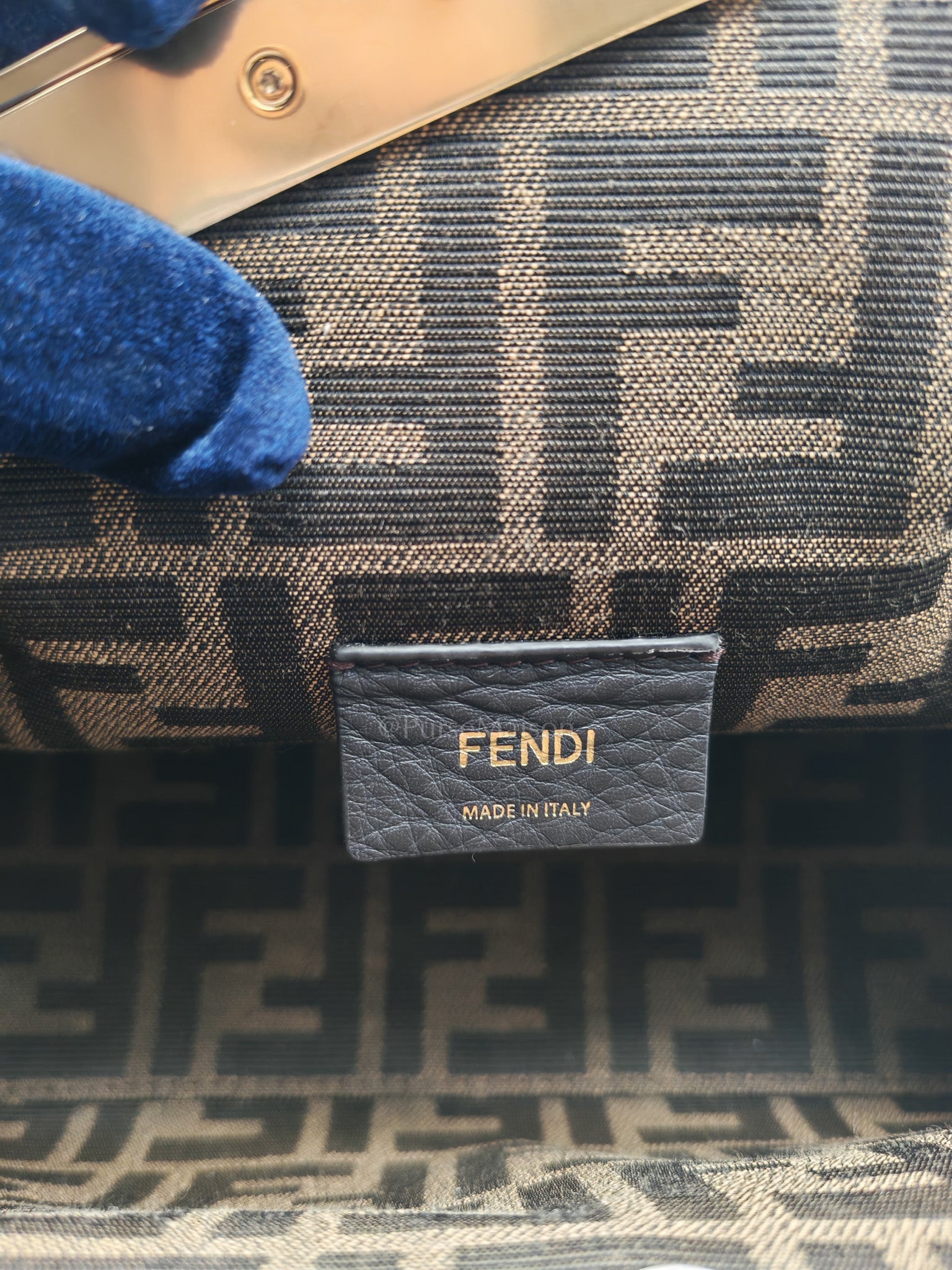 Fendi First Napa Leather Bag in Camel | Purse Maison Luxury Bags Shop