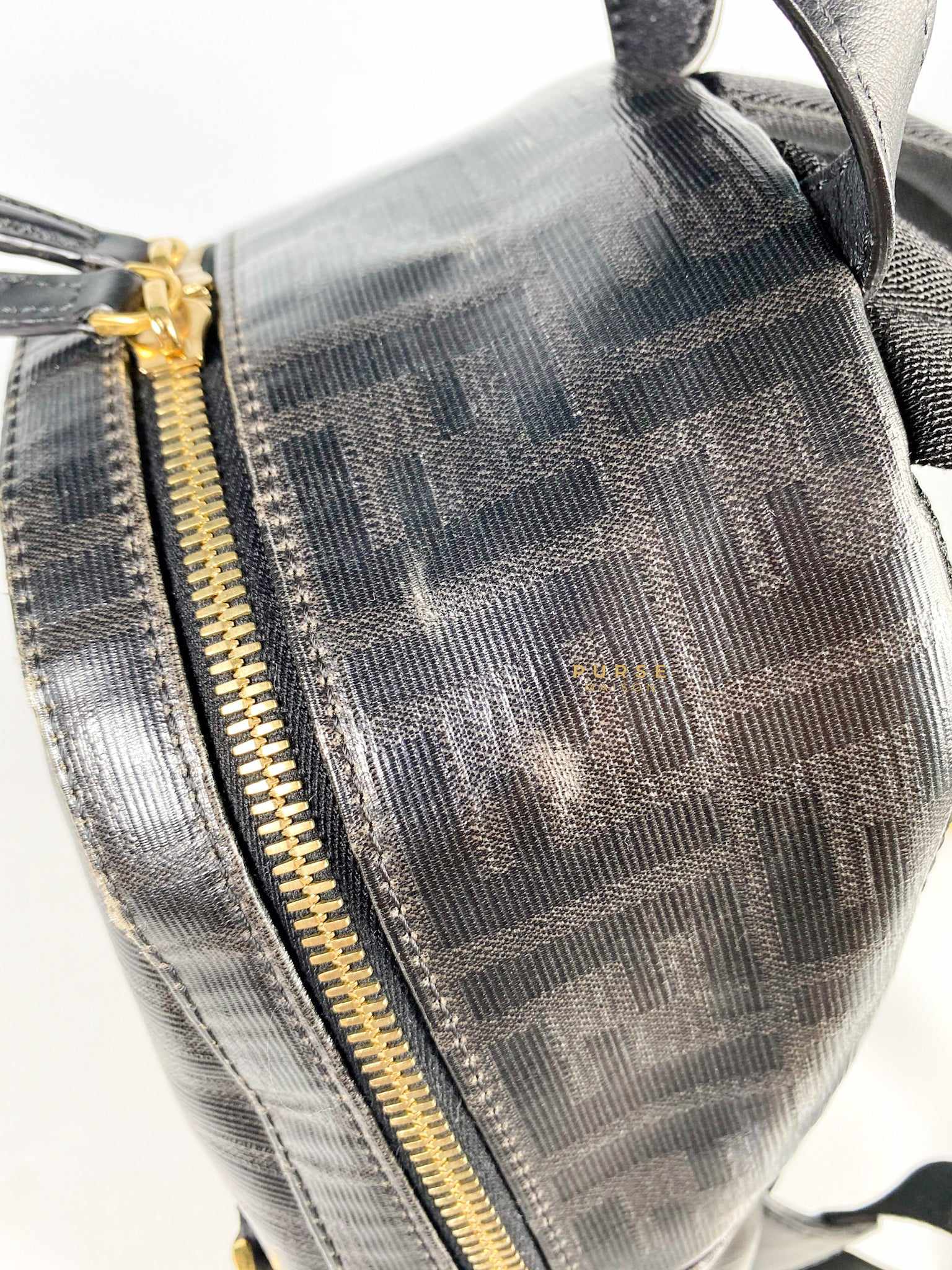 Fendi Mania Black Backpack
