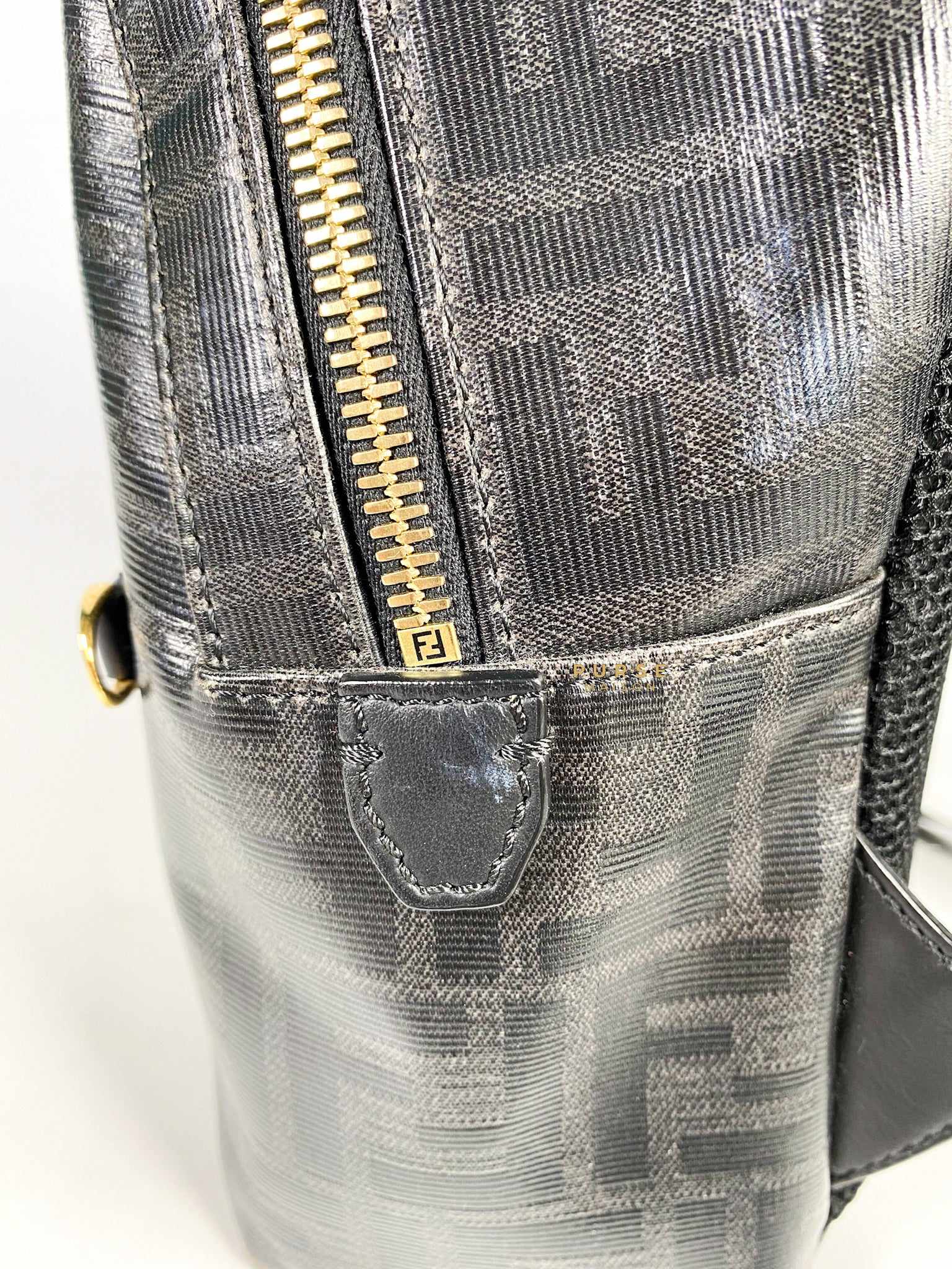 Fendi Mania Black Backpack