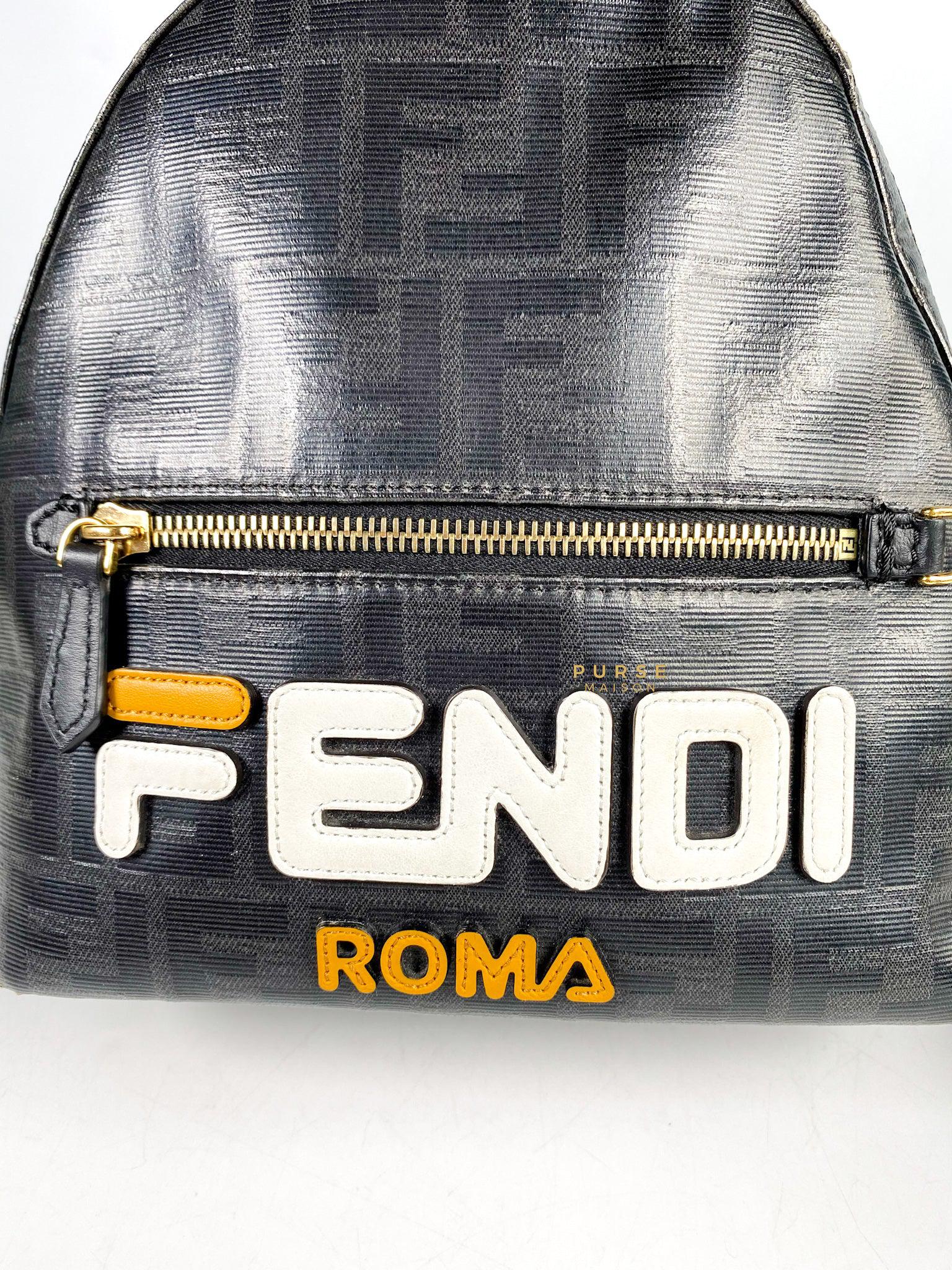 Fendi Mania Black Backpack