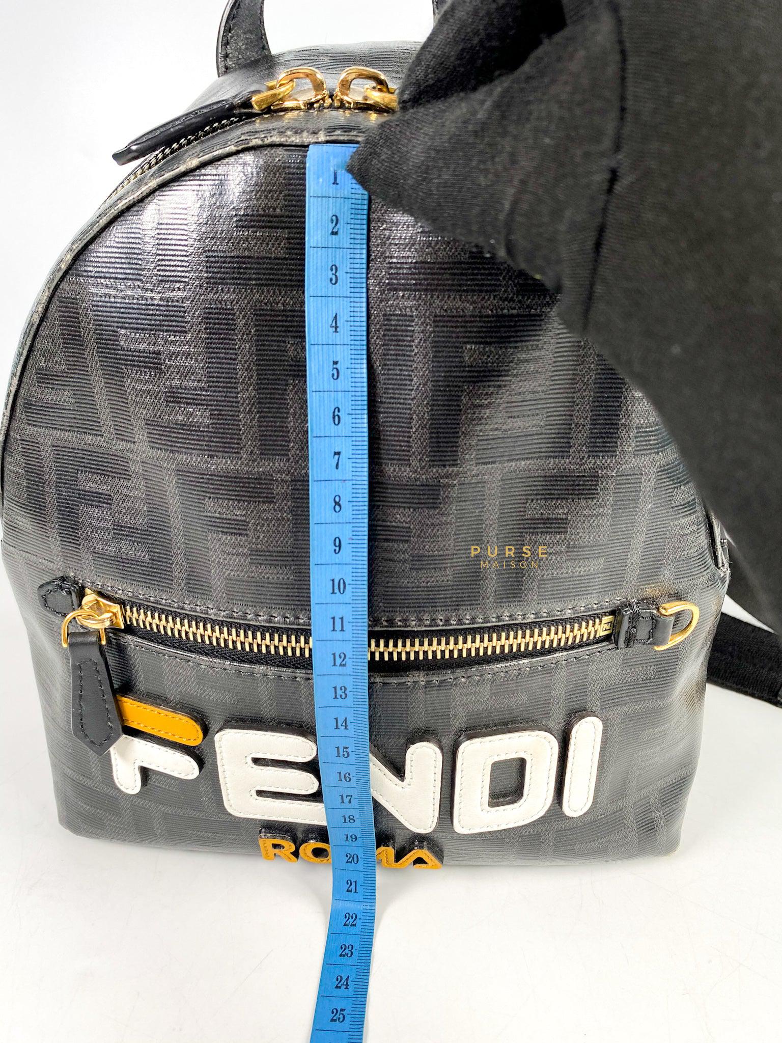 Fendi Mania Black Backpack