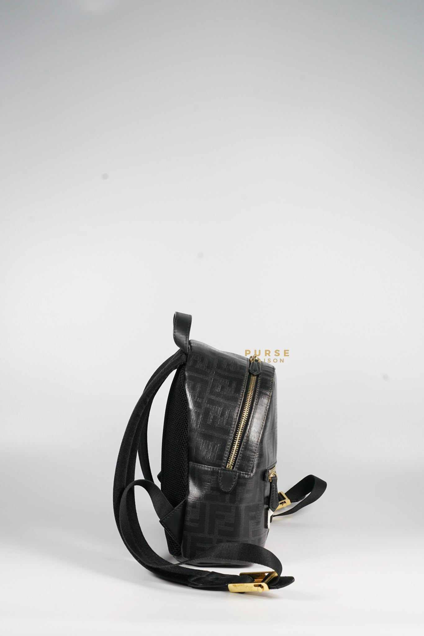Fendi Mania Black Backpack