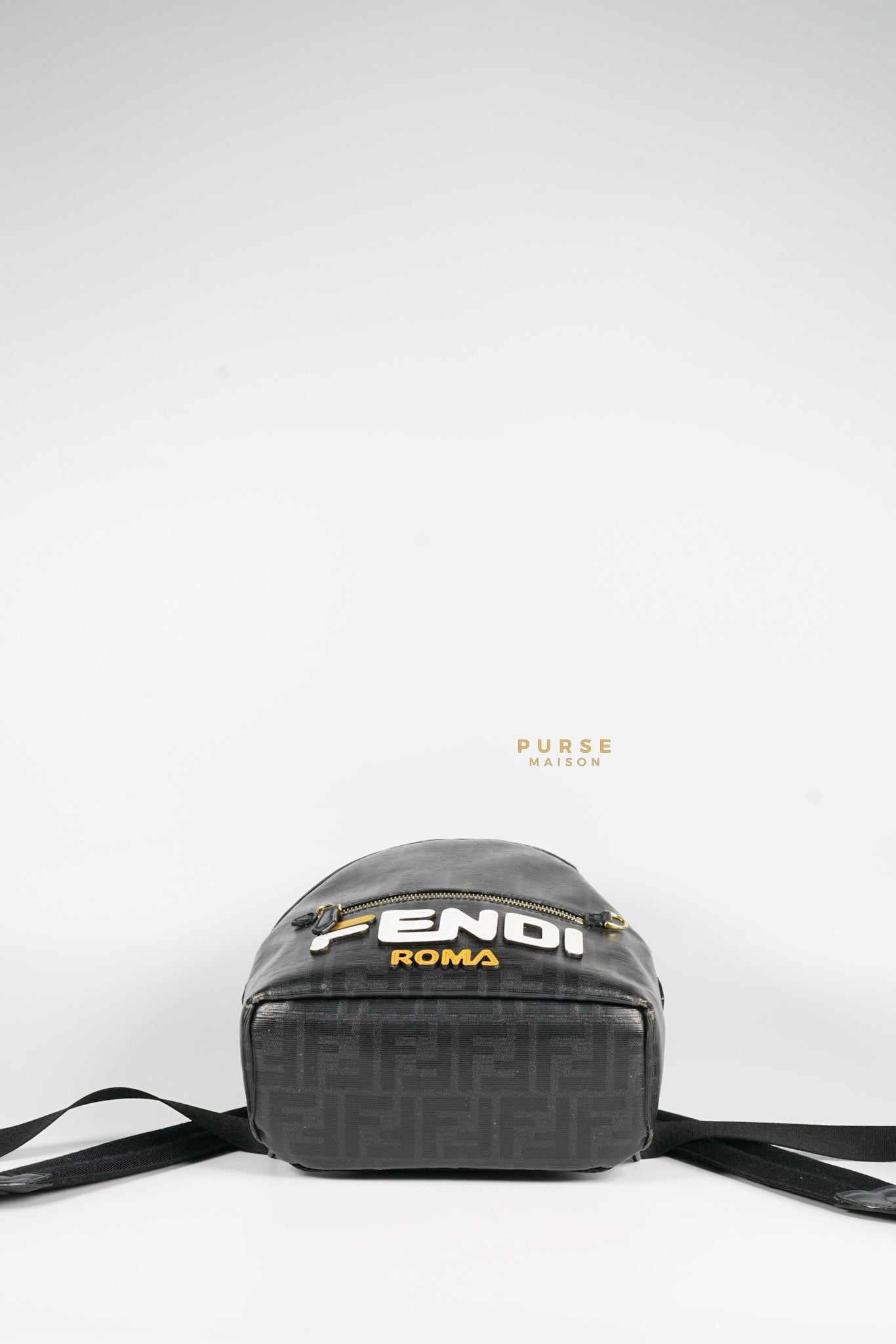 Fendi Mania Black Backpack