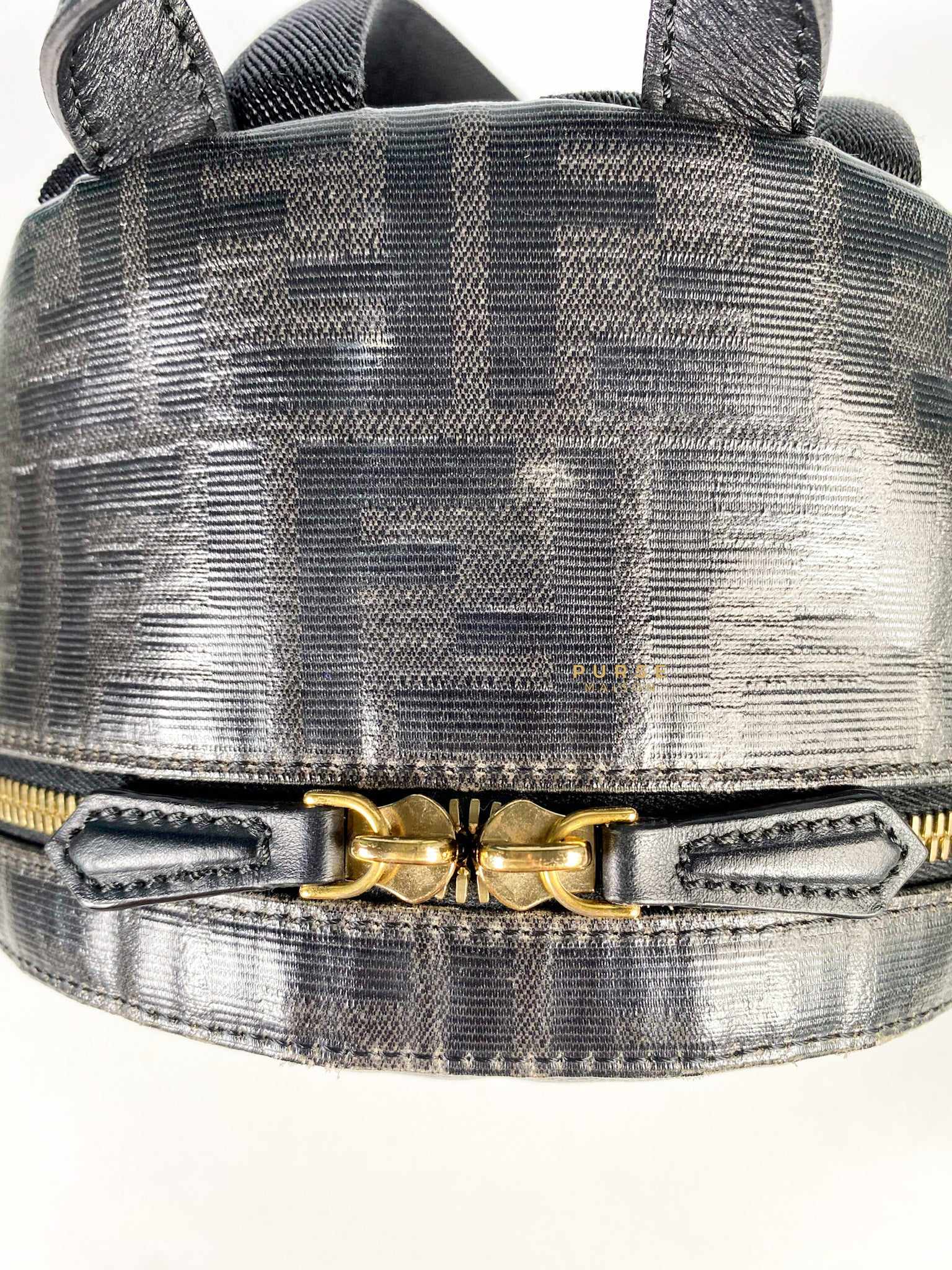 Fendi Mania Black Backpack