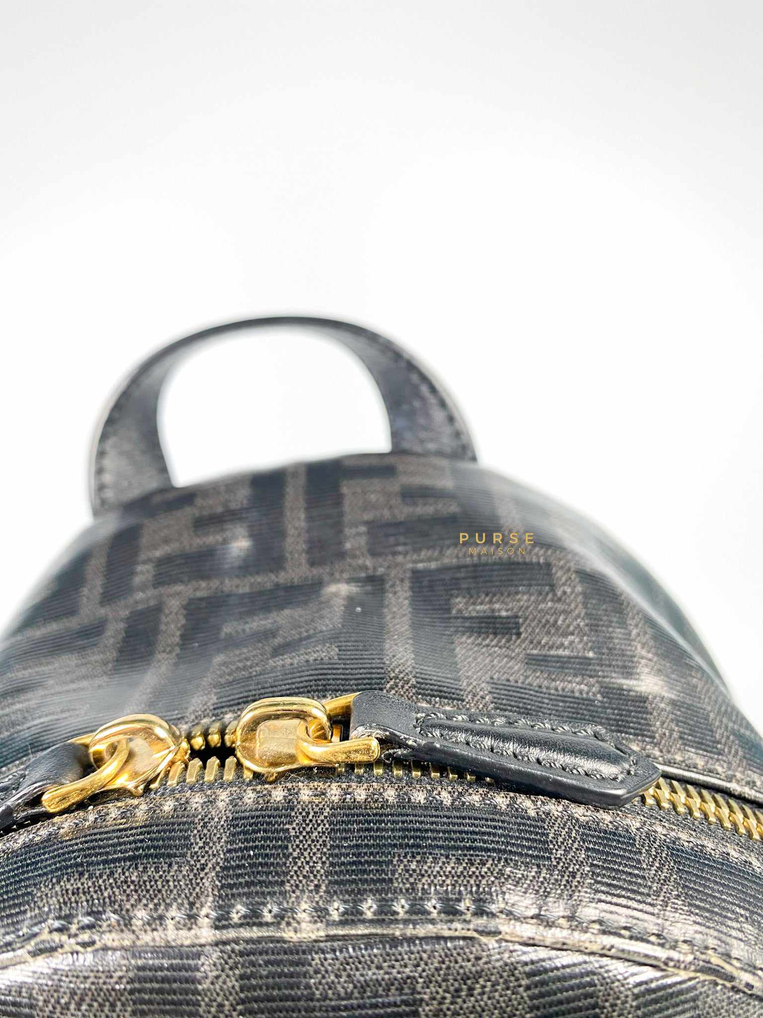 Fendi Mania Black Backpack