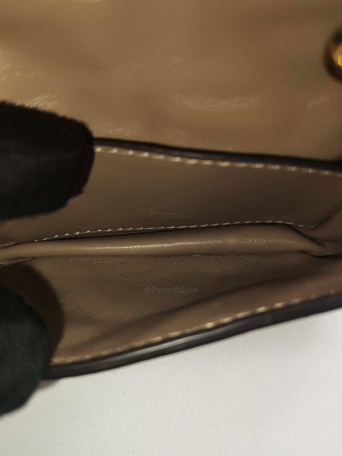 Fendi Nano Baguette Micro Bag in Zucca FF Leather | Purse Maison Luxury Bags Shop
