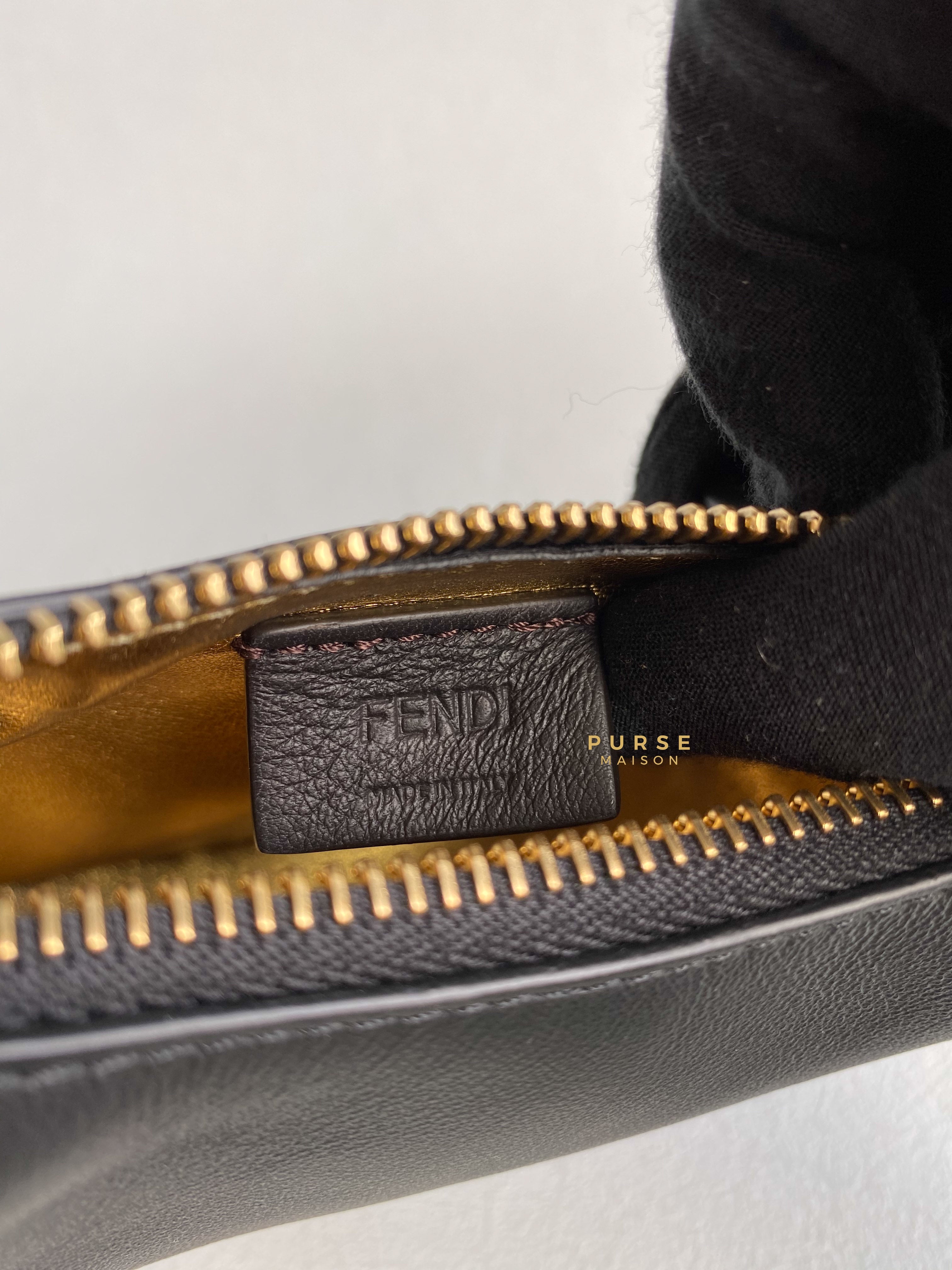 Fendi Nano Fendigraphy Shoulder Bag with strap | Purse Maison Luxury Bags Shop