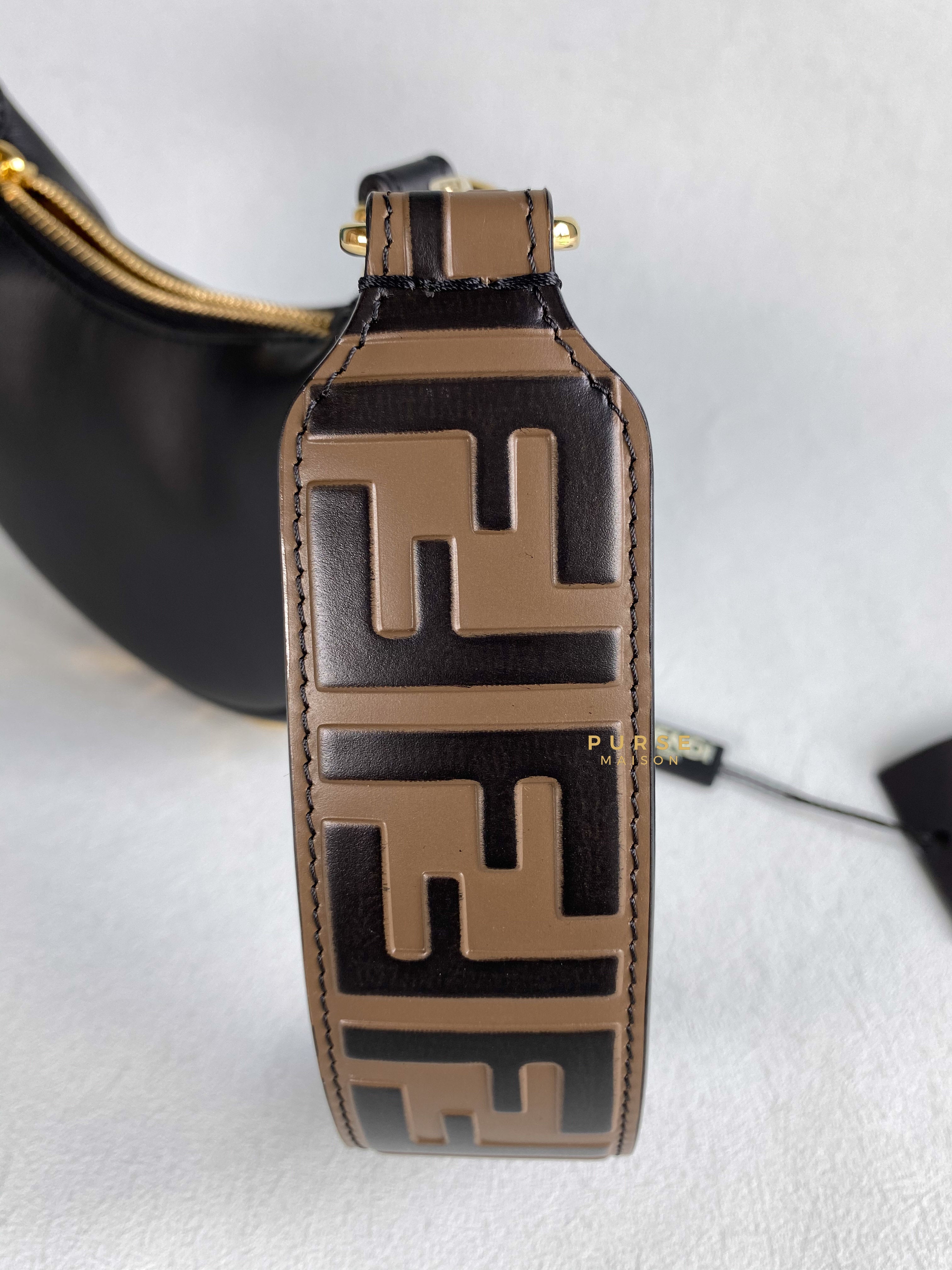 Fendi Nano Fendigraphy Shoulder Bag with strap | Purse Maison Luxury Bags Shop