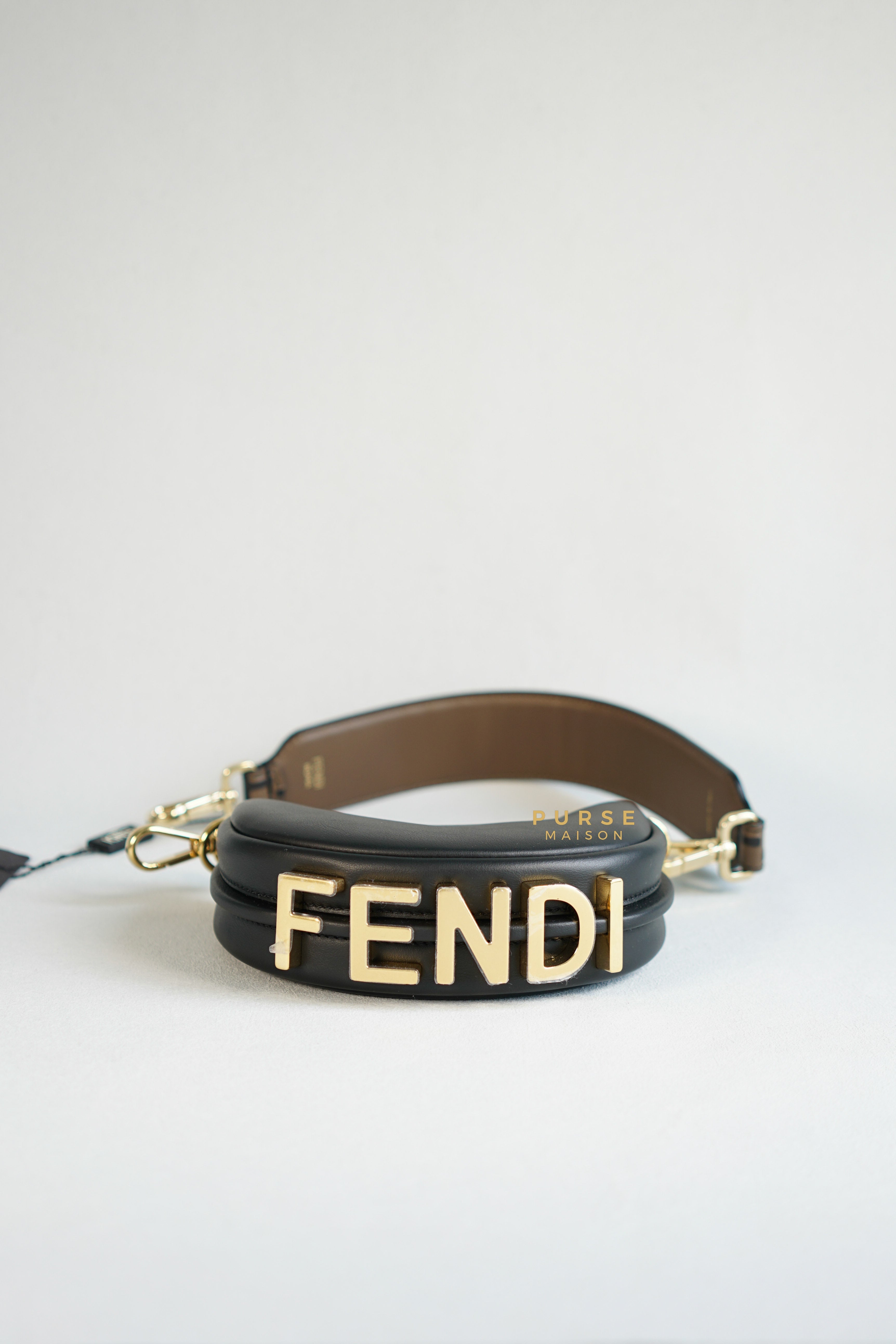 Fendi Nano Fendigraphy Shoulder Bag with strap | Purse Maison Luxury Bags Shop