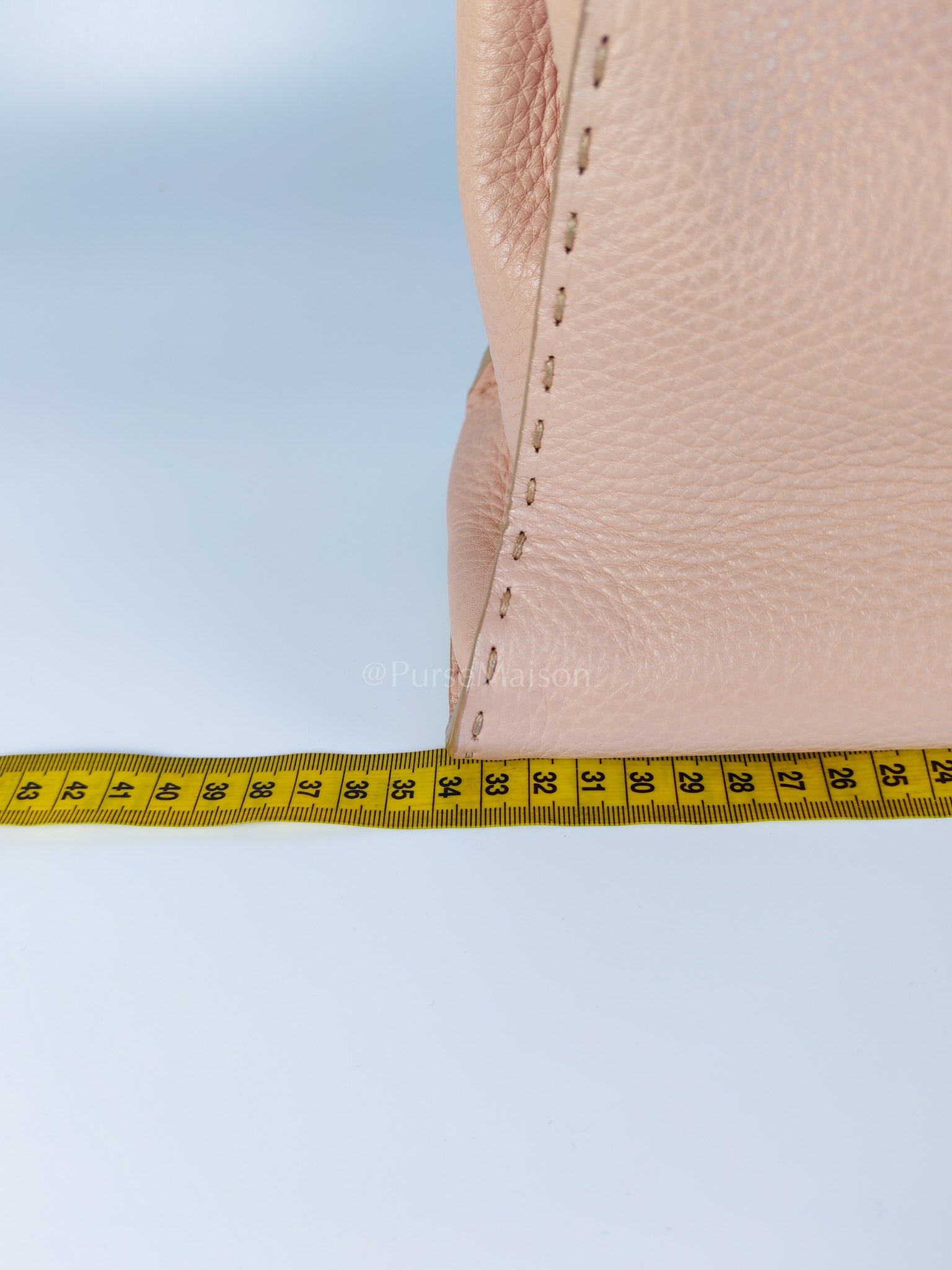 Peekaboo Medium in Cotton Candy Pink Selleria Leather Silver Harwdare | Purse Maison Luxury Bags Shop