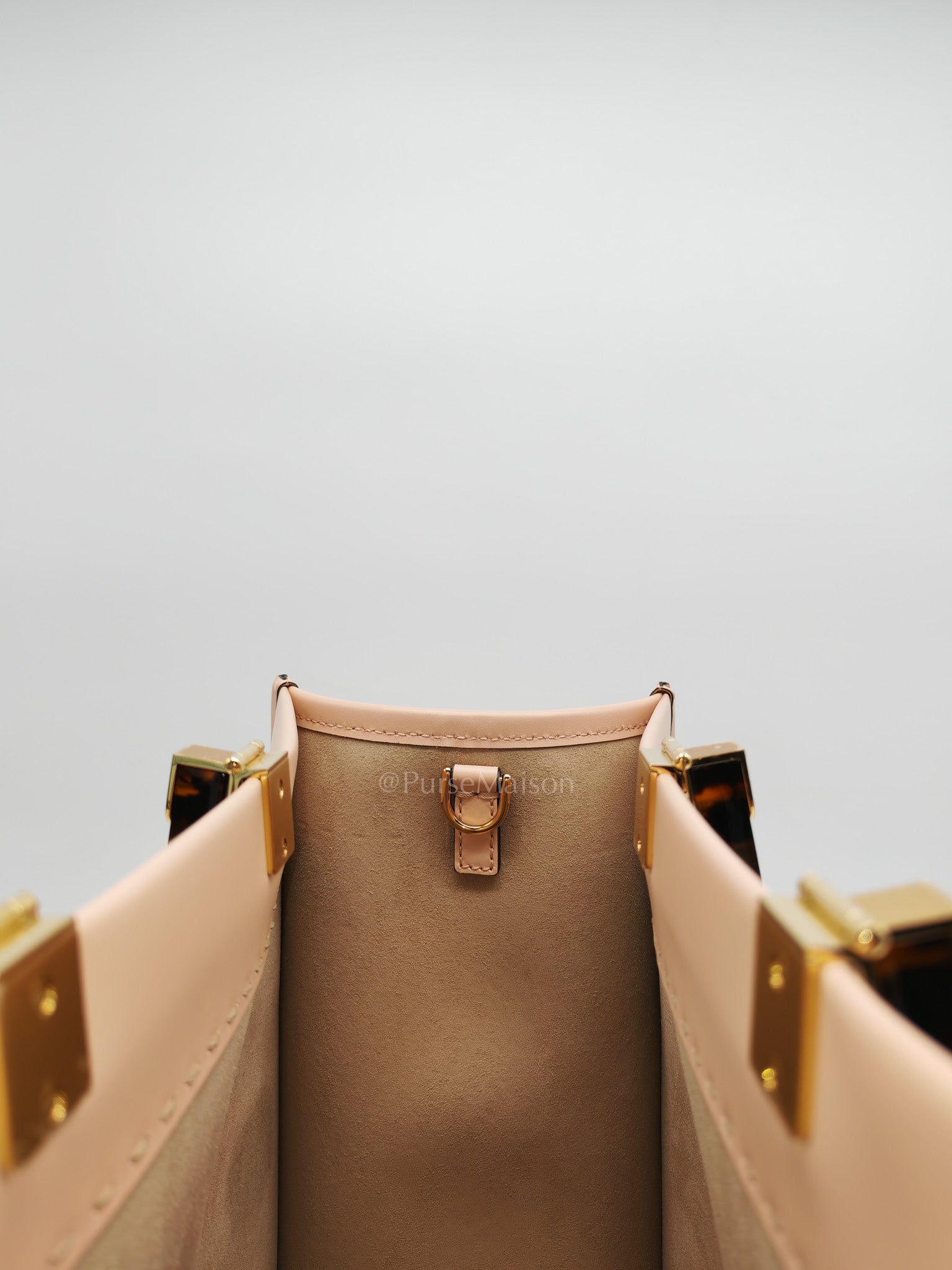 Fendi Sunshine Medium Tote Bag in Light Rose Shoulder Bag | Purse Maison Luxury Bags Shop