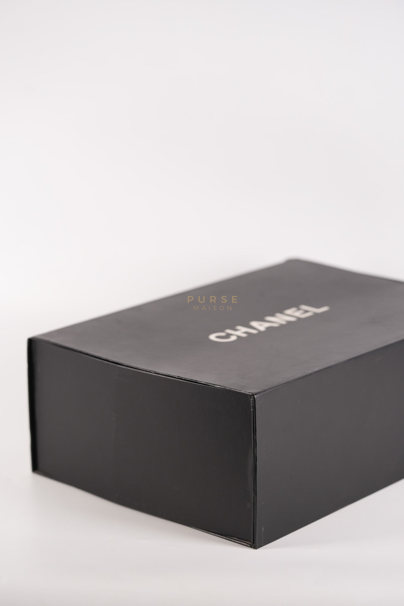 Filigree Large Vanity Case in Black Quilted Caviar Leather and Aged Gold Hardware Series 27 | Purse Maison Luxury Bags Shop