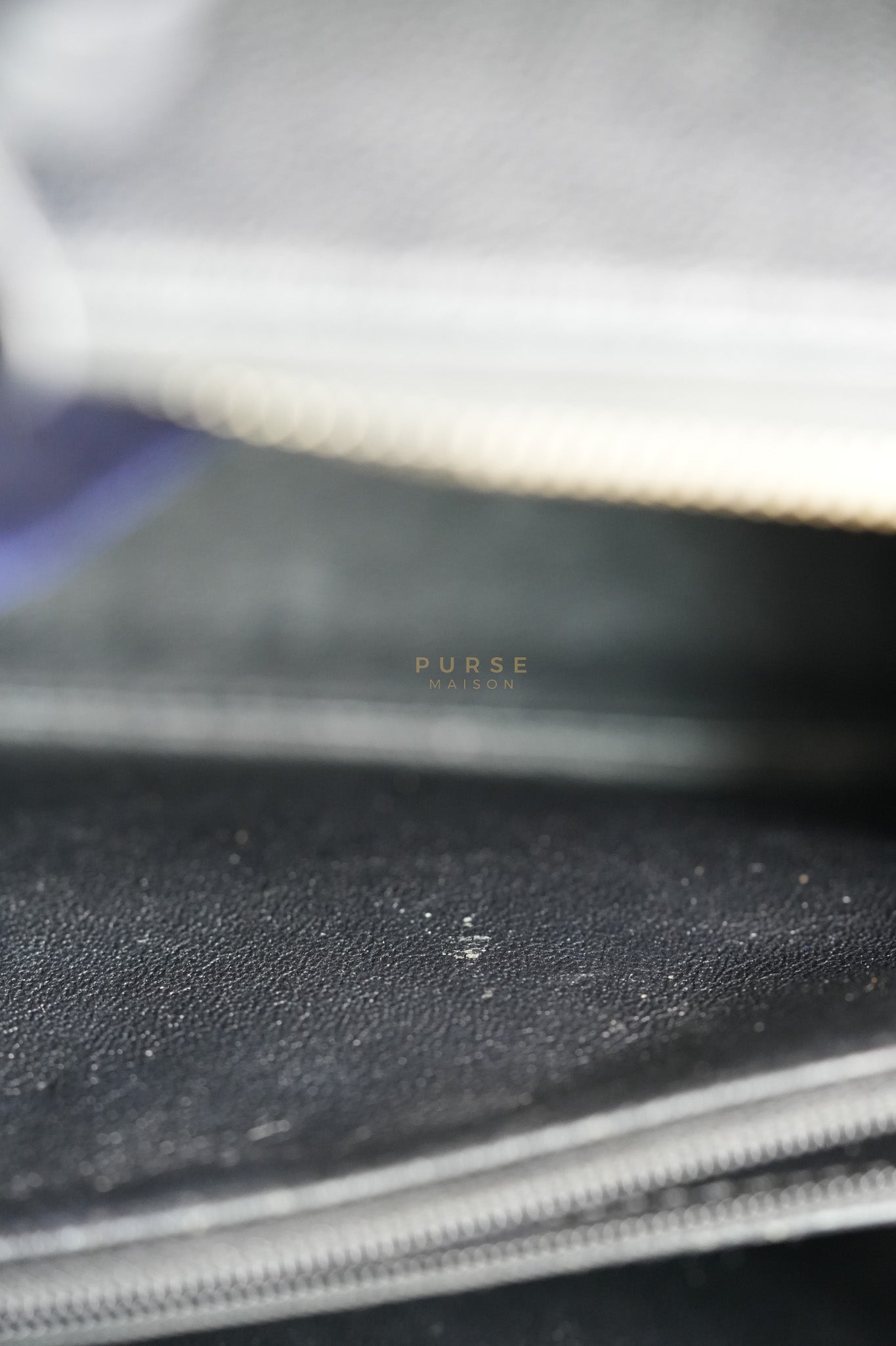 Filigree Medium Vanity Case in Black Caviar Leather and Aged Gold Hardware Series 26 | Purse Maison Luxury Bags Shop