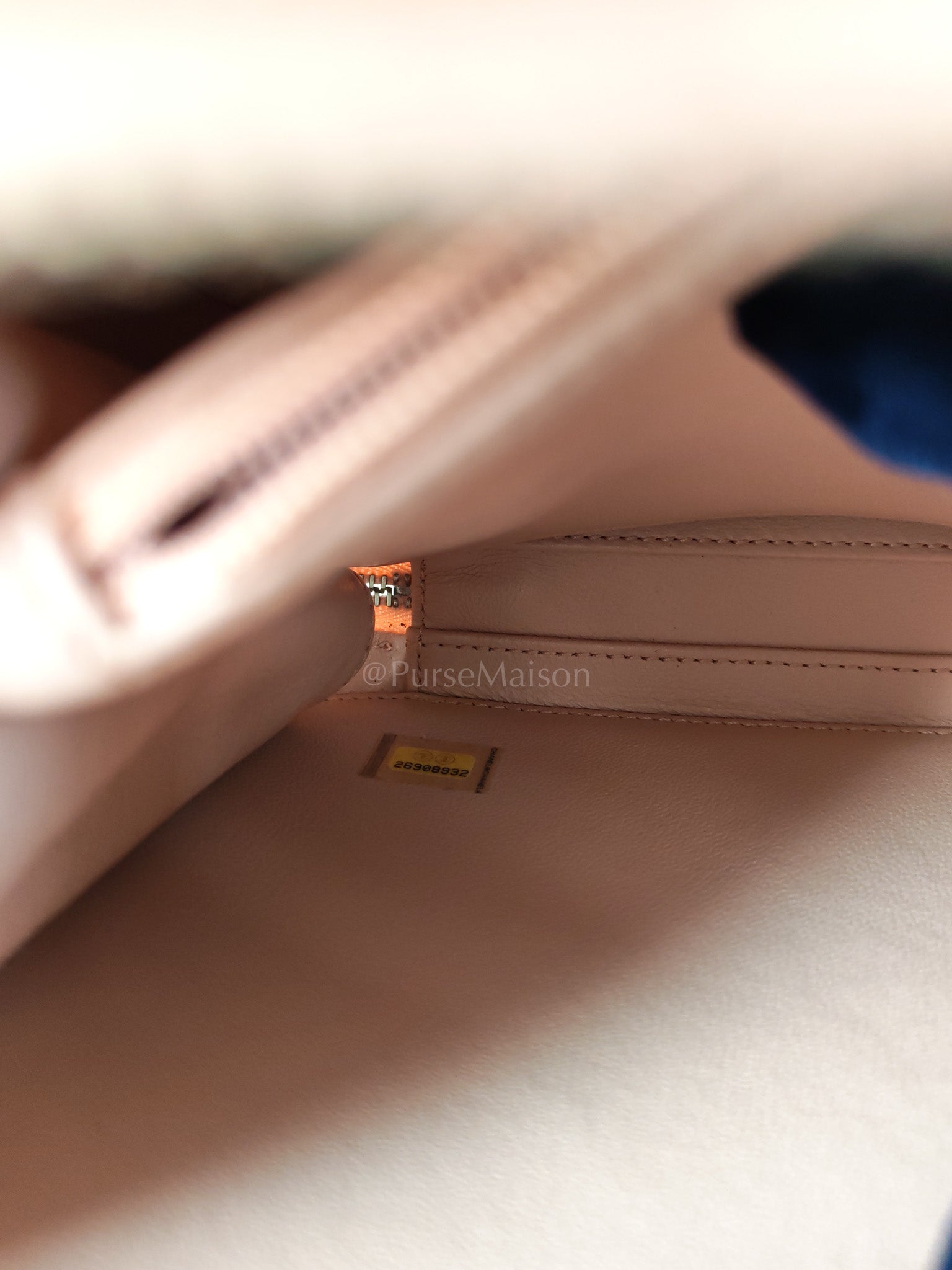 Filigree Vanity Case in Medium Pink Caviar Leather and Silver Hardware Series 26 | Purse Maison Luxury Bags Shop